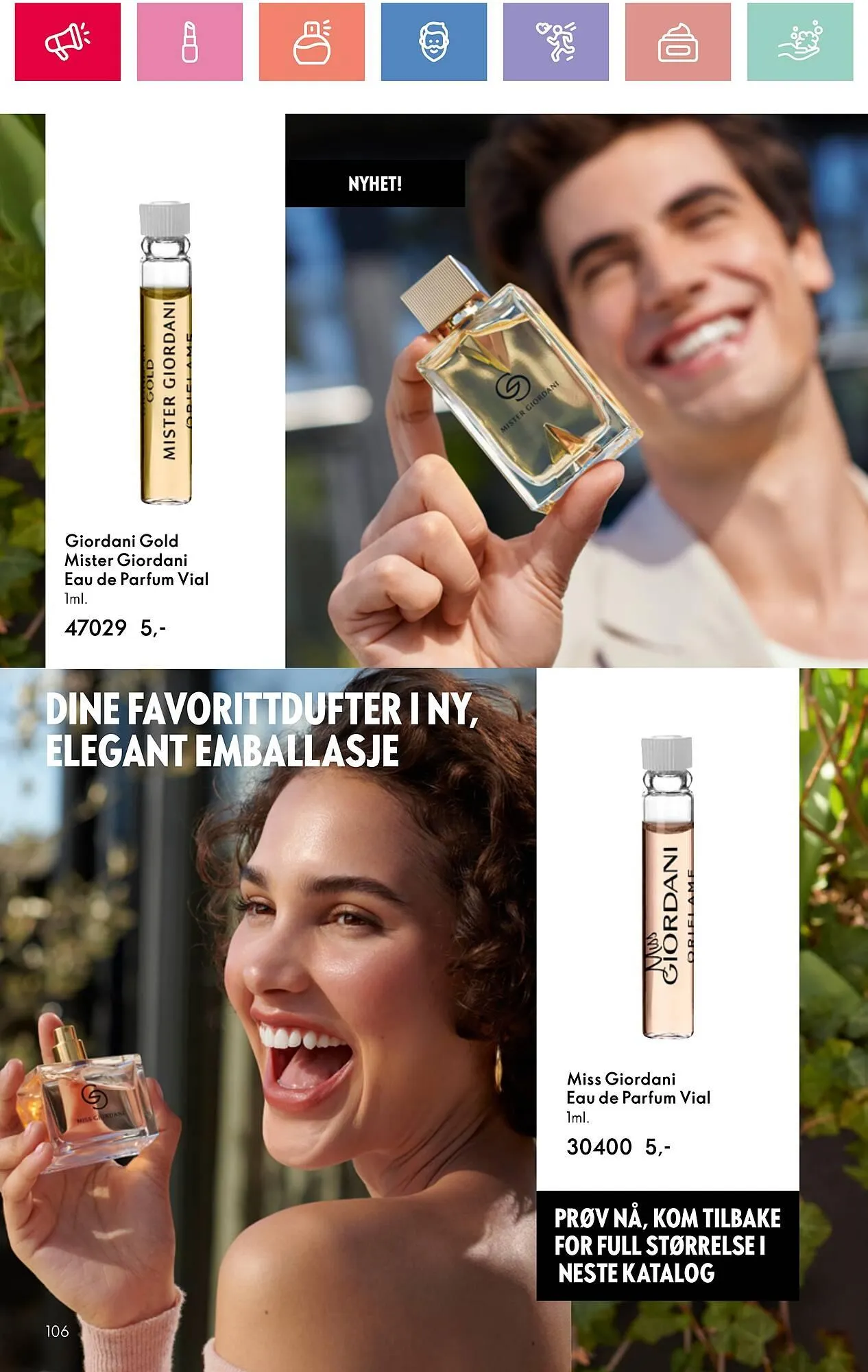 Oriflame Kundeavis fra 5. januar til 25. januar 2025 - kundeavisside 106