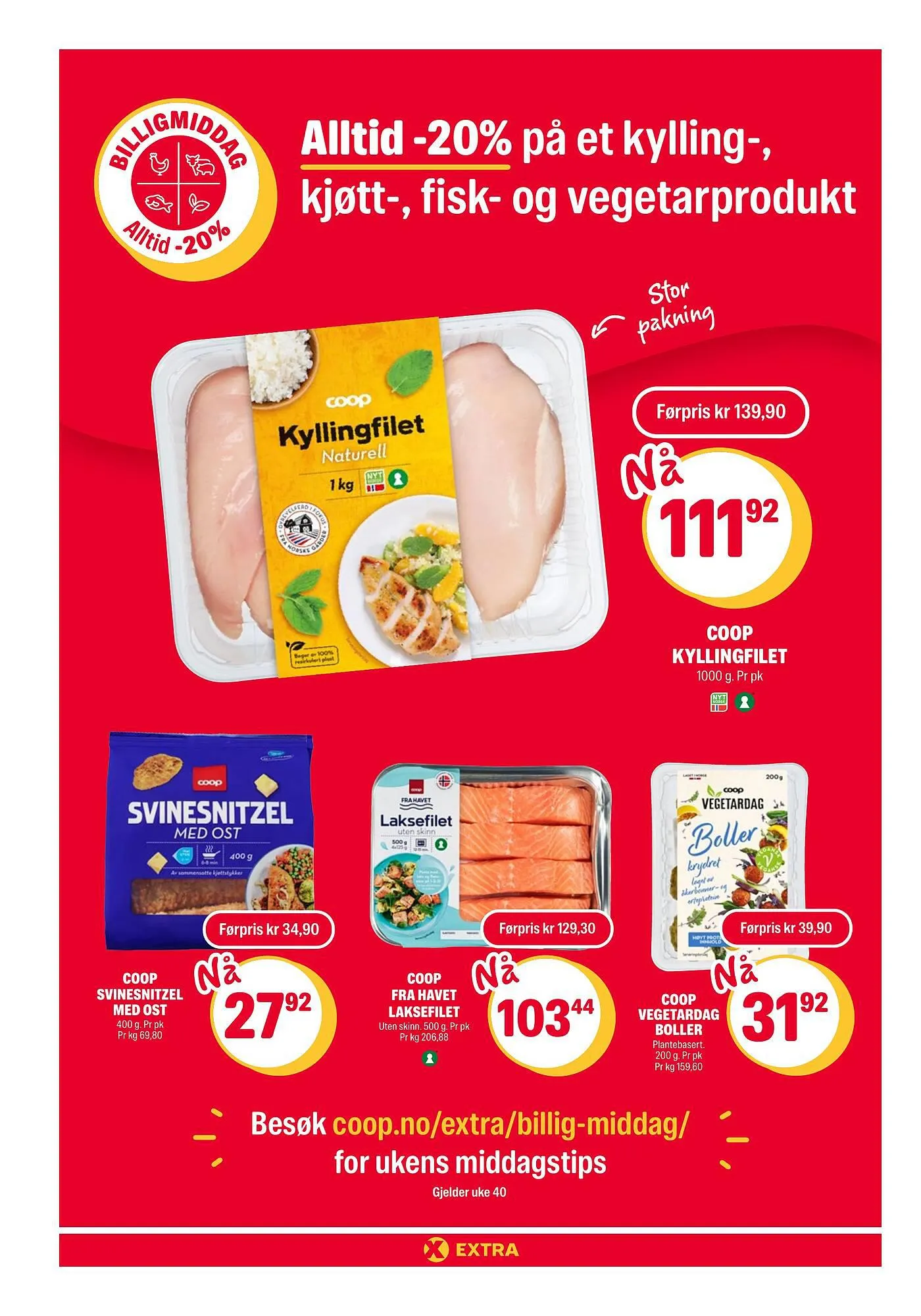 Coop Extra Kundeavis fra 2. oktober til 8. oktober 2023 - kundeavisside 2