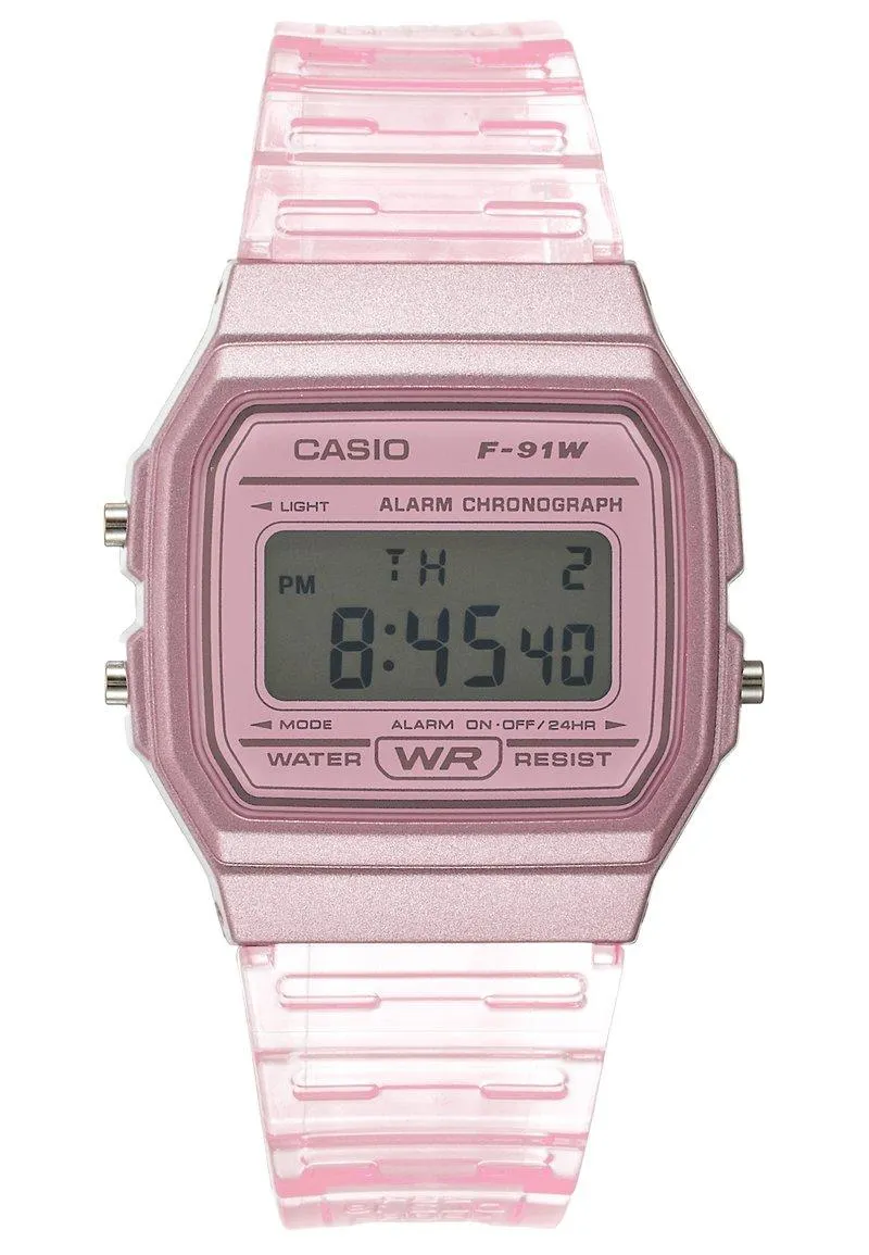 F-91WS-4EF - Reloj digital - rosa