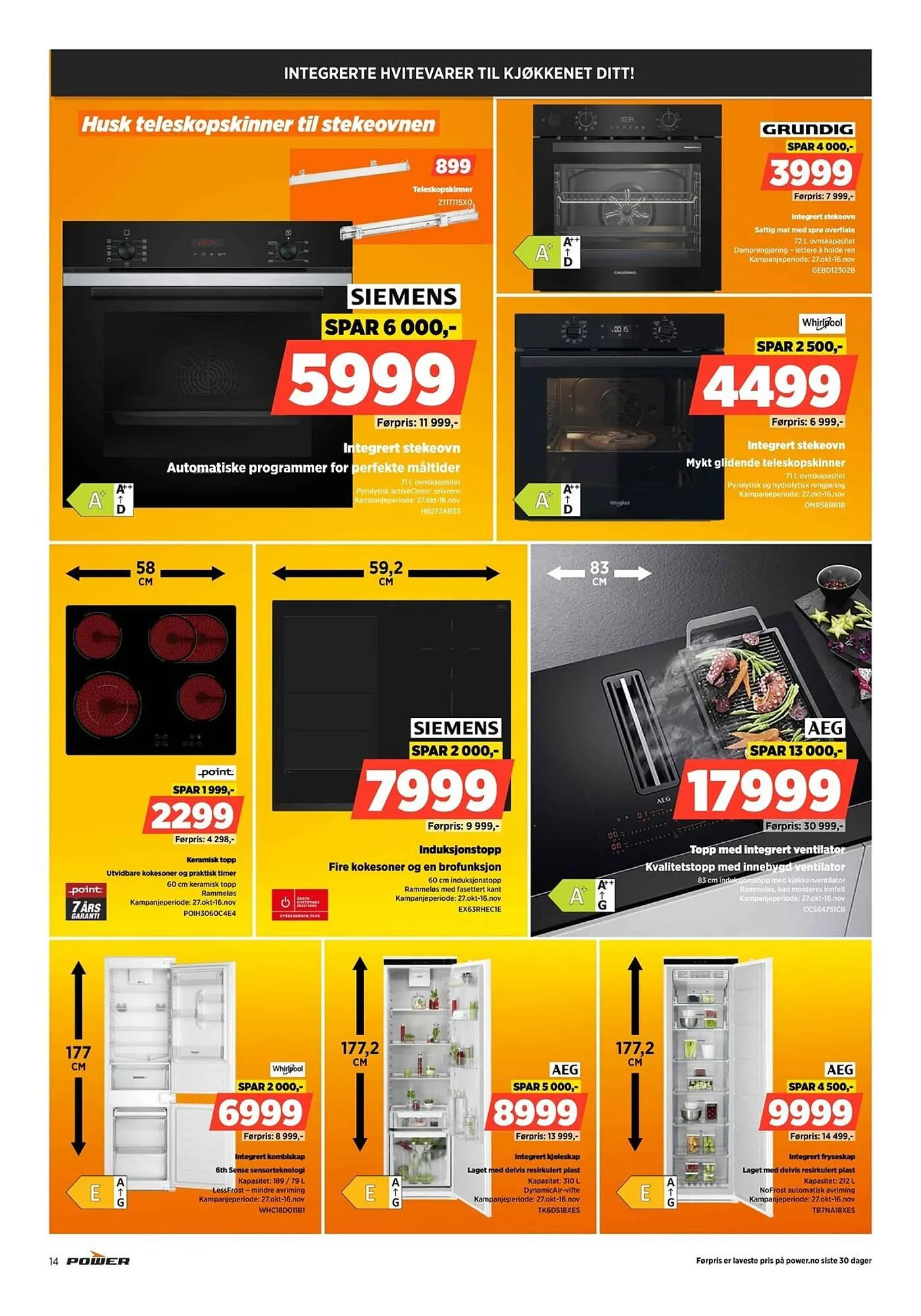 POWER kundeavis fra 10. november til 16. november 2025 - kundeavisside 14