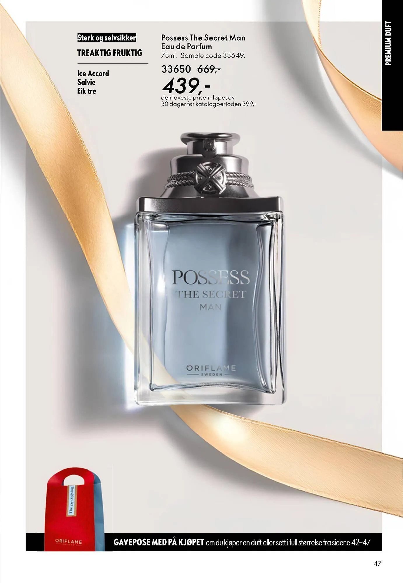 Oriflame katalog fra 10. desember til 30. desember 2025 - kundeavisside 47