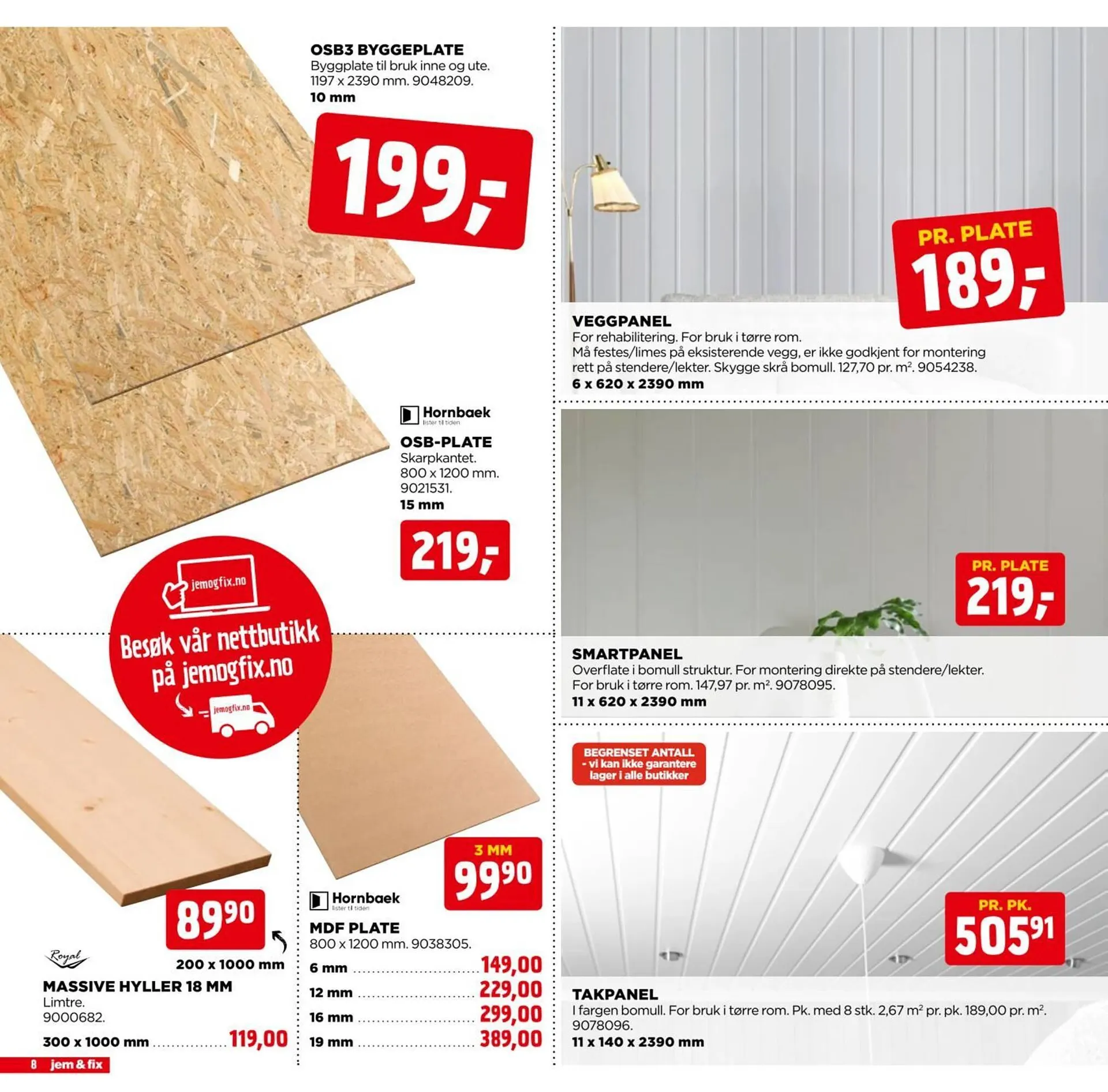 Jem & fix kundeavis fra 1. januar til 11. januar 2026 - kundeavisside 8