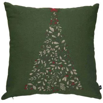 Putetrekk Pyntet tre 48x48 cm