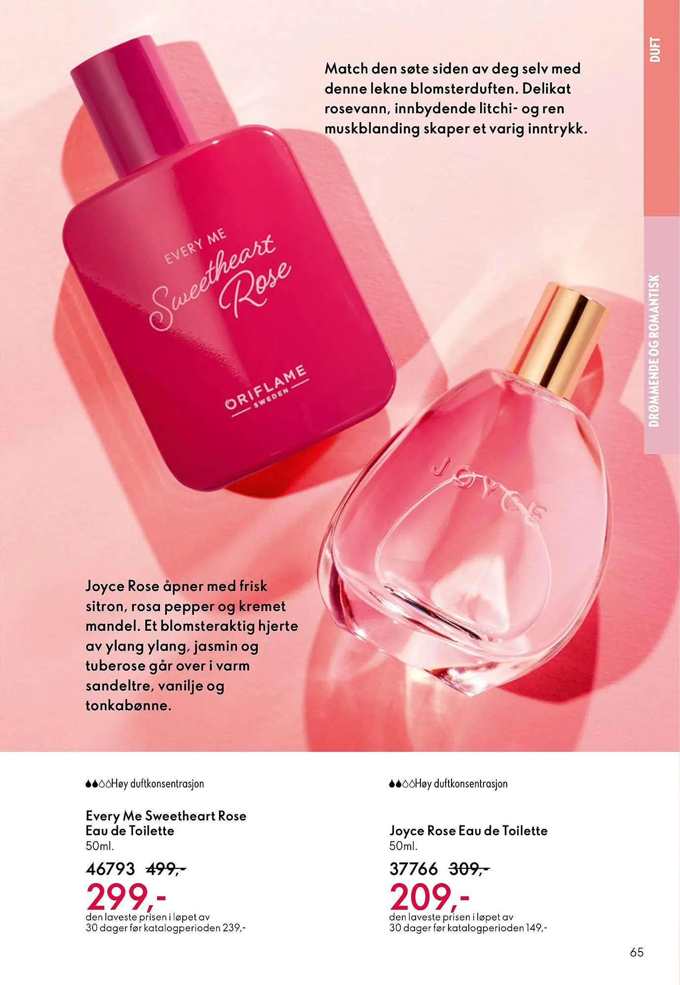 Oriflame katalog fra 8. oktober til 28. oktober 2025 - kundeavisside 65