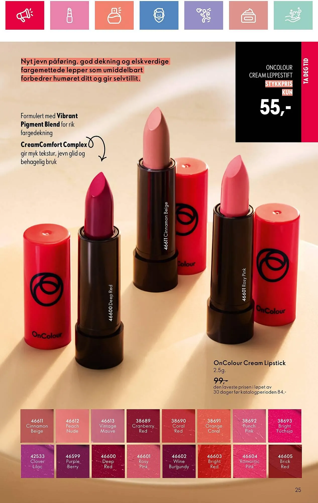 Oriflame Kundeavis fra 5. januar til 25. januar 2025 - kundeavisside 25