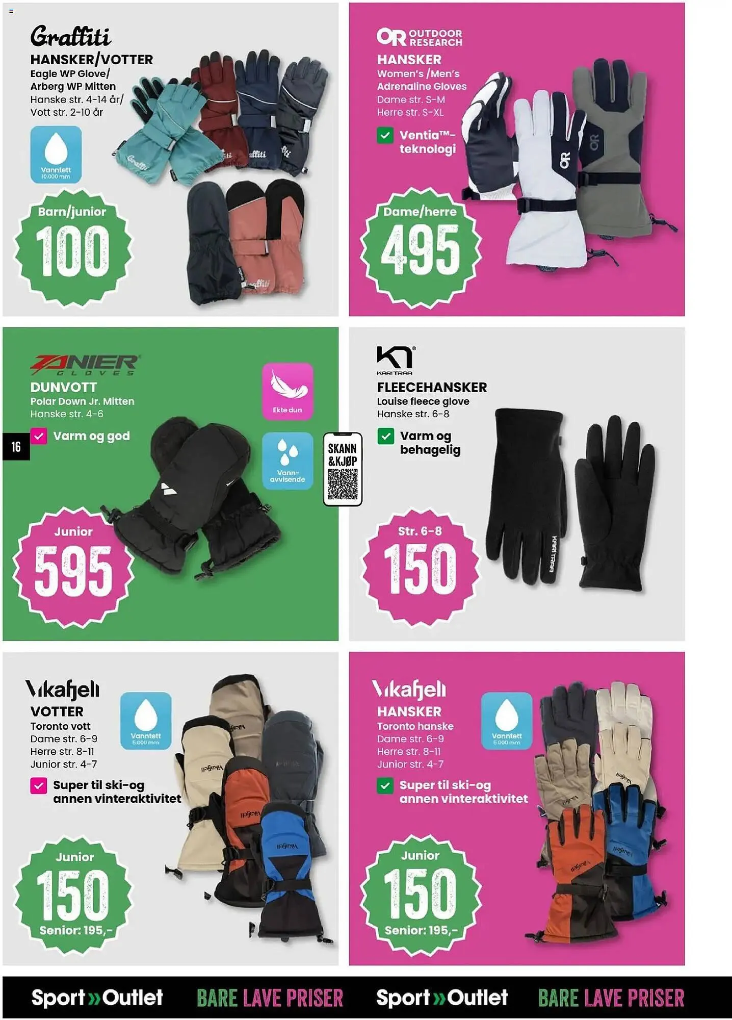 Sport Outlet kundeavis fra 3. februar til 8. februar 2026 - kundeavisside 16
