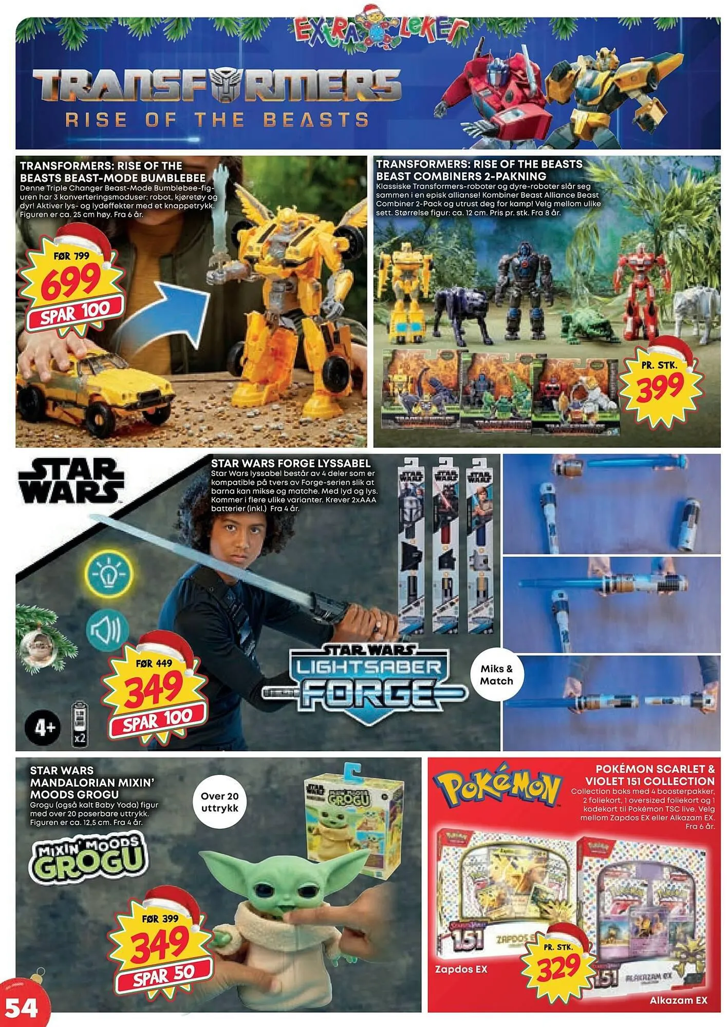 Extra Leker Kundeavis fra 14. november til 24. desember 2023 - kundeavisside 54