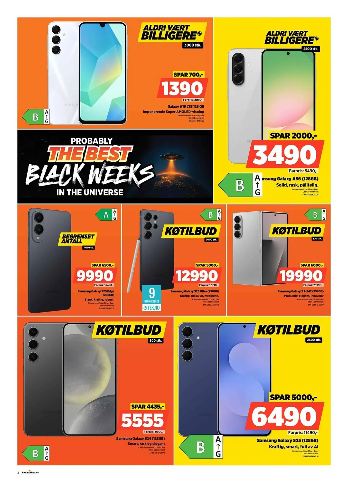 POWER kundeavis fra 17. november til 23. november 2025 - kundeavisside 2