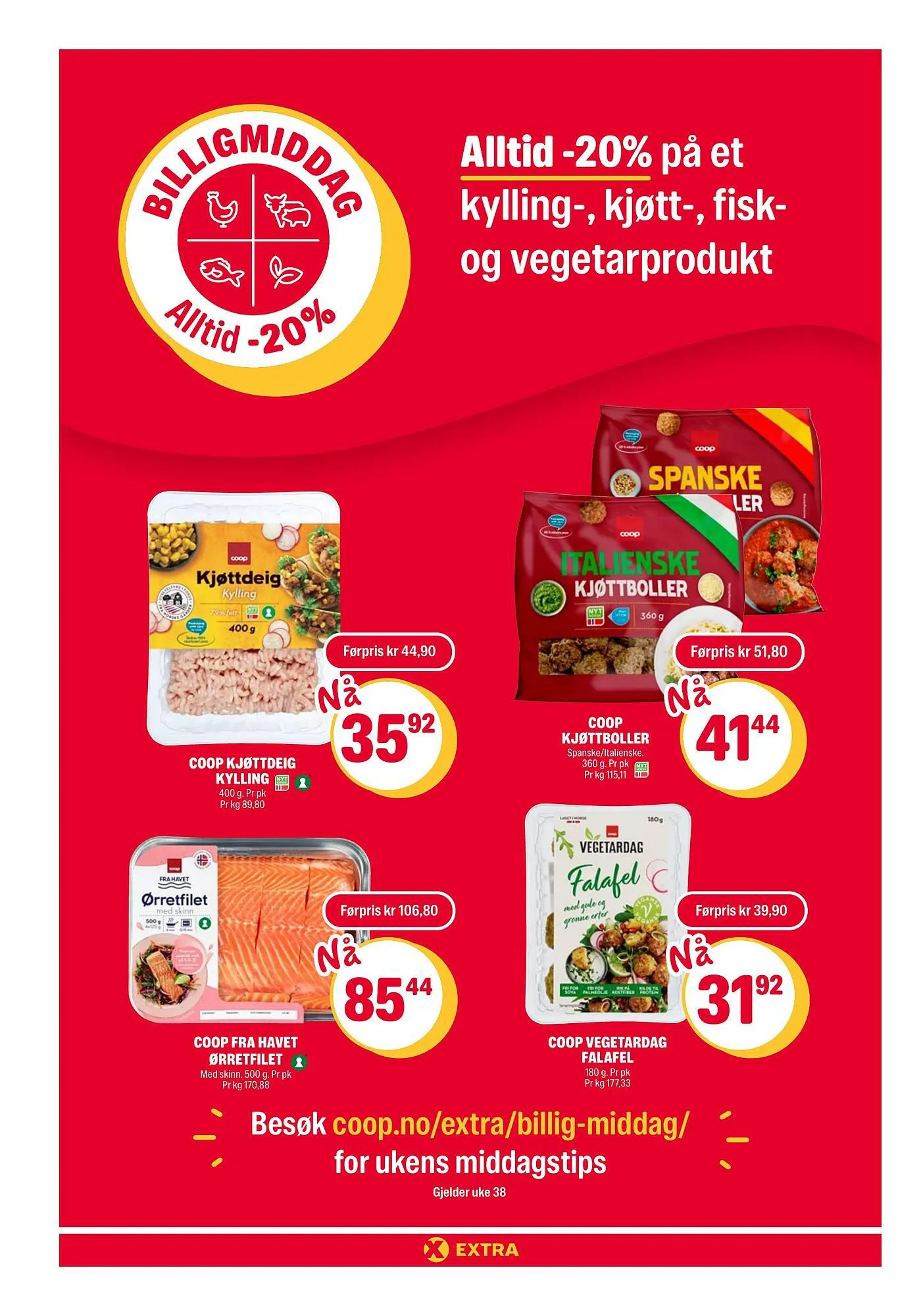 Coop Extra Kundeavis fra 18. september til 24. september 2023 - kundeavisside 2