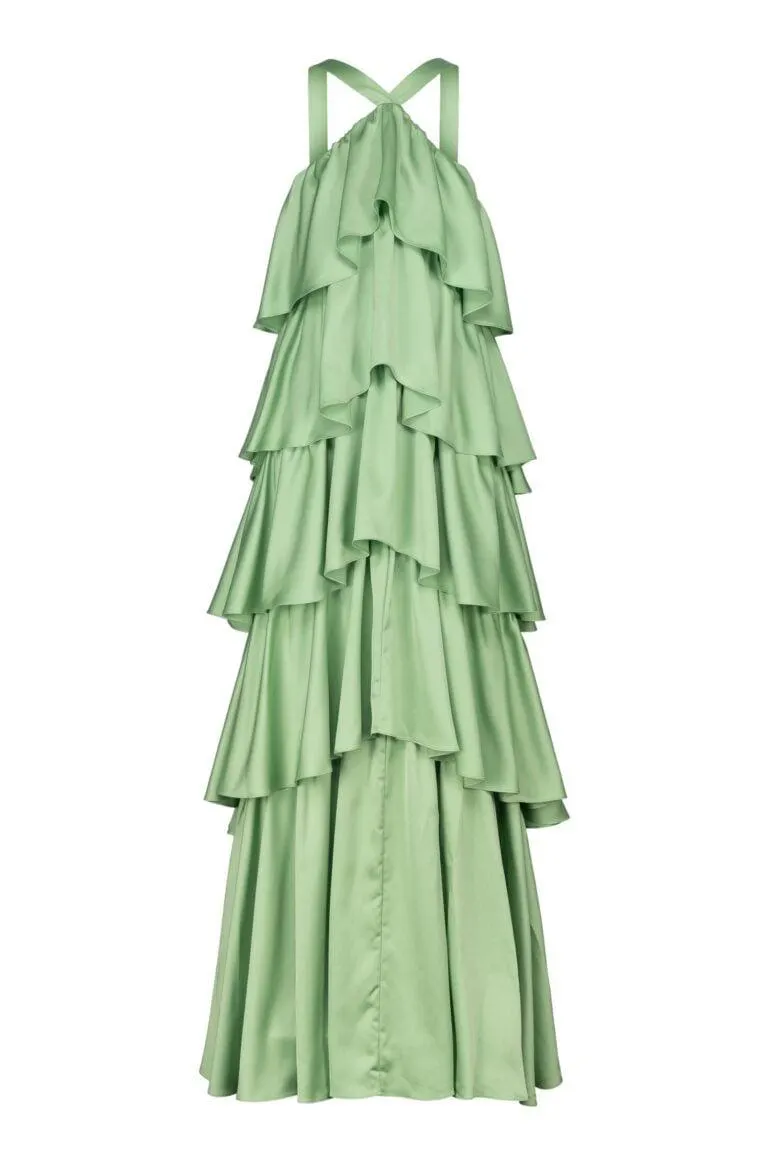 Angela Maxi Dress – Grønn
