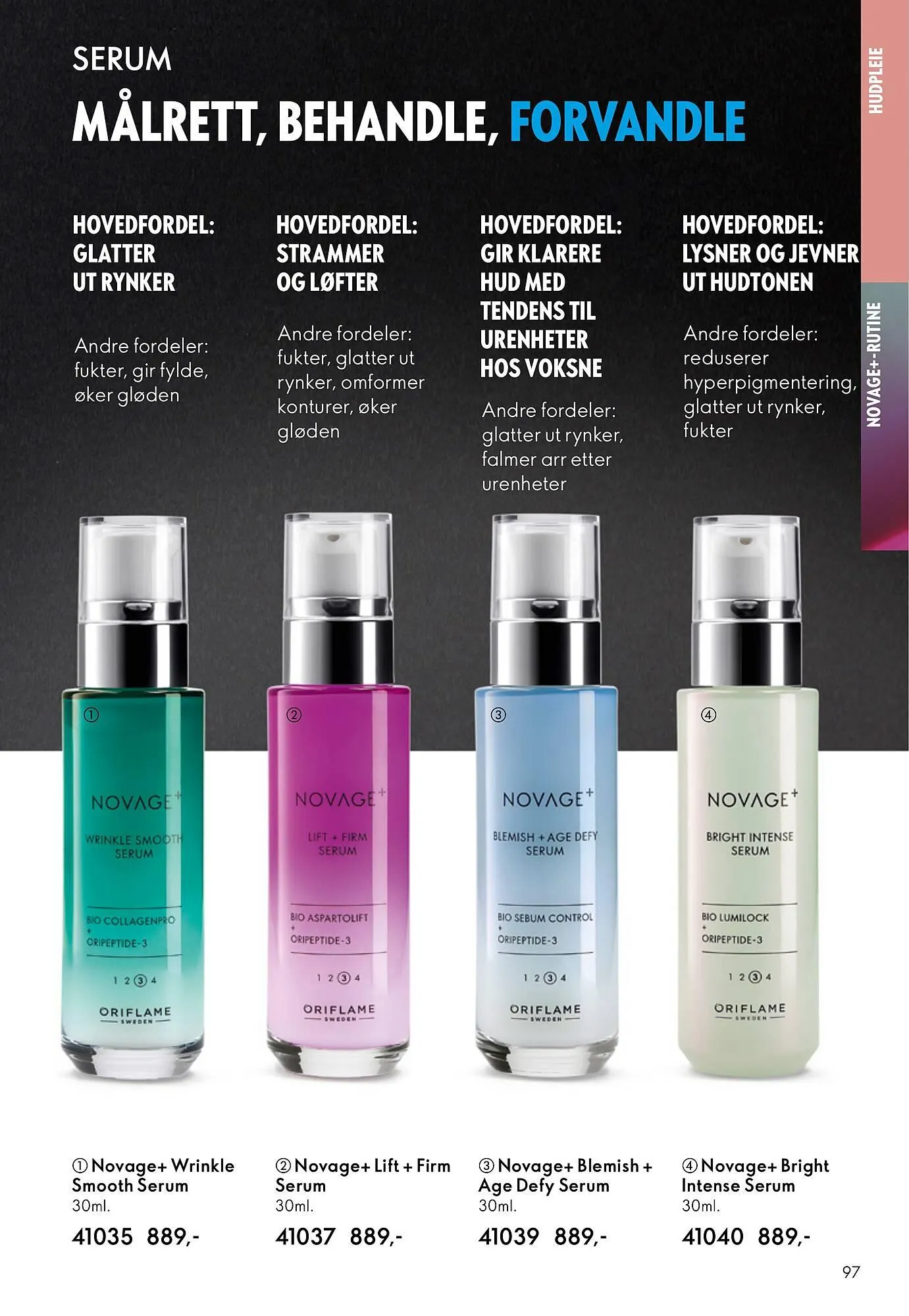 Oriflame katalog fra 8. oktober til 28. oktober 2025 - kundeavisside 97