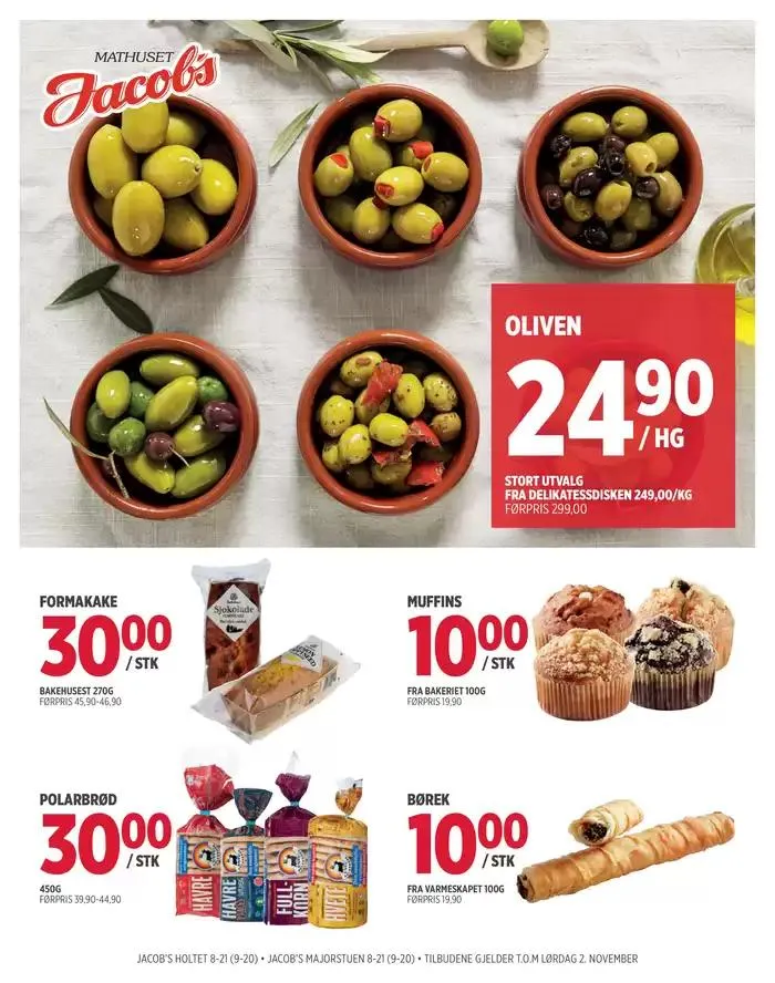 Jacobs Kundeavis fra 28. oktober til 11. november 2024 - kundeavisside 3