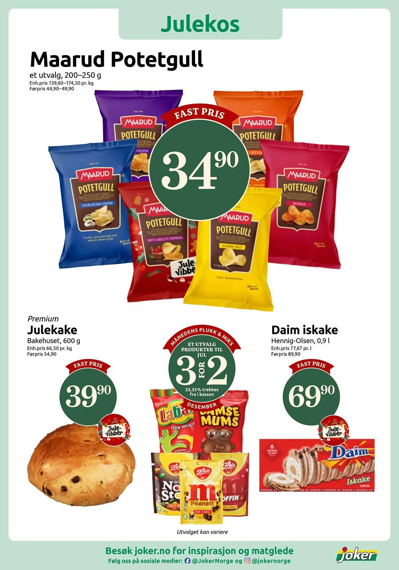 Joker kundeavis fra 25. desember til 28. desember 2025 - kundeavisside 6
