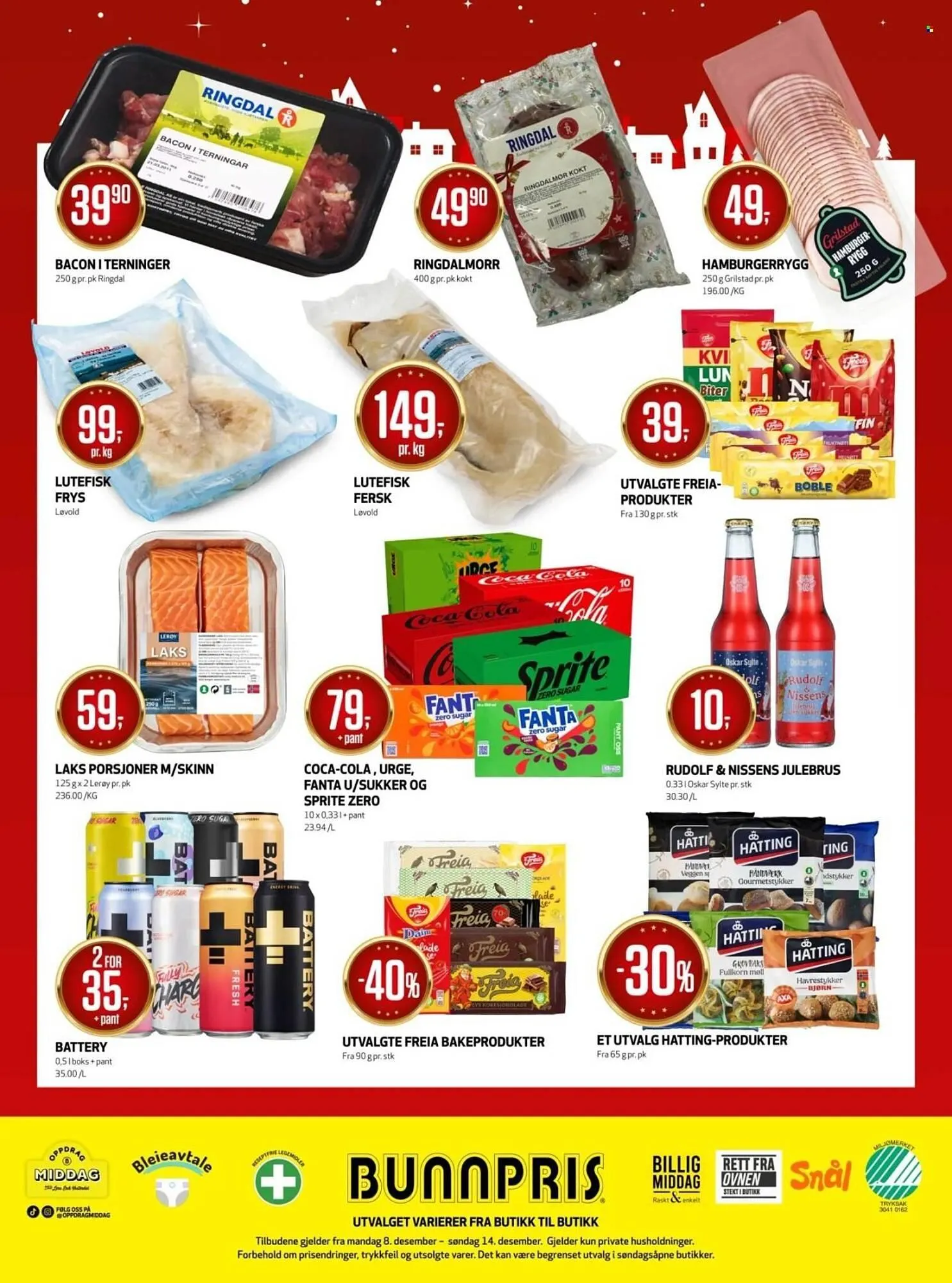 Bunnpris kundeavis fra 8. desember til 14. desember 2025 - kundeavisside 24