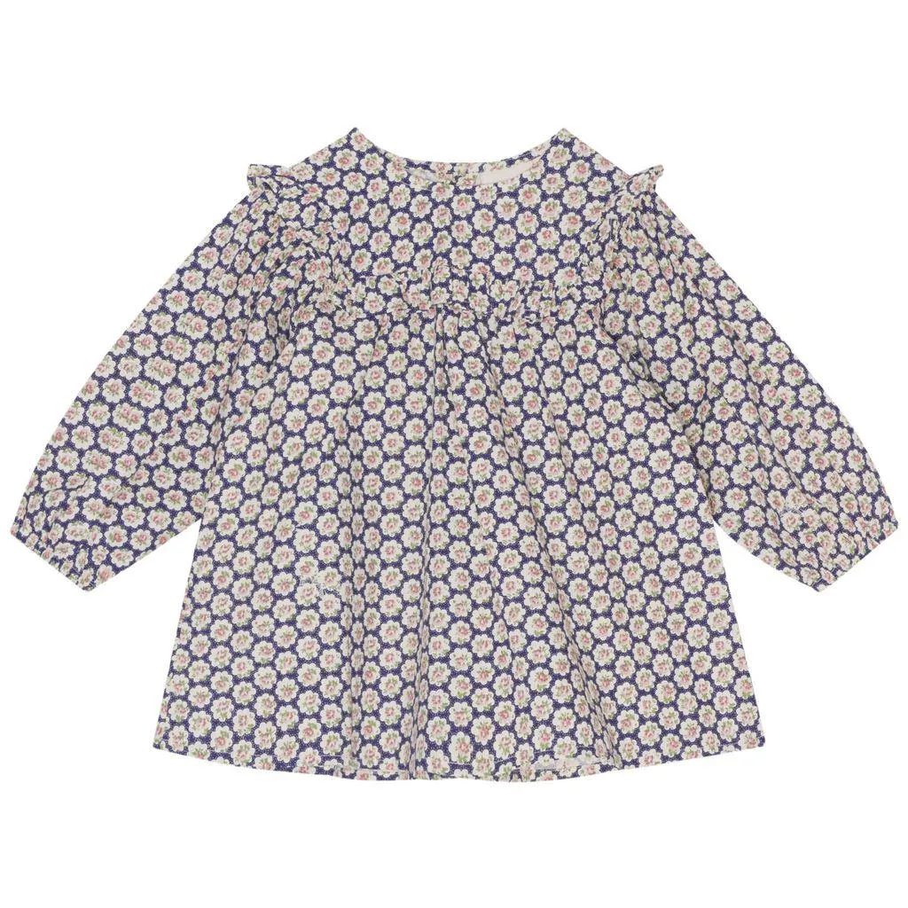 Lou Blomstret Kjole Petal Rose