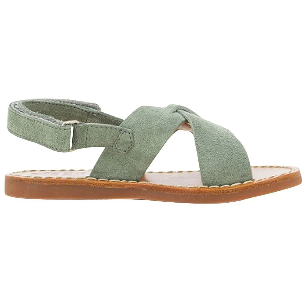 Plage Stitch Cross Sandaler Grå