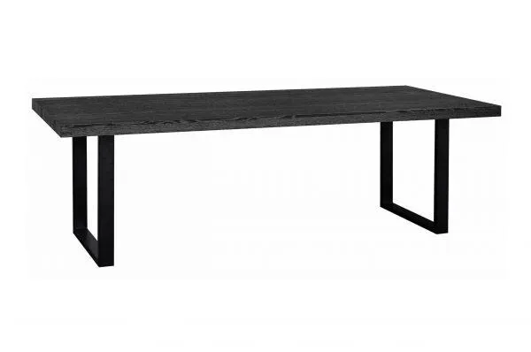 Spisebord Morris 260x100x75 Black grov eiekefiner