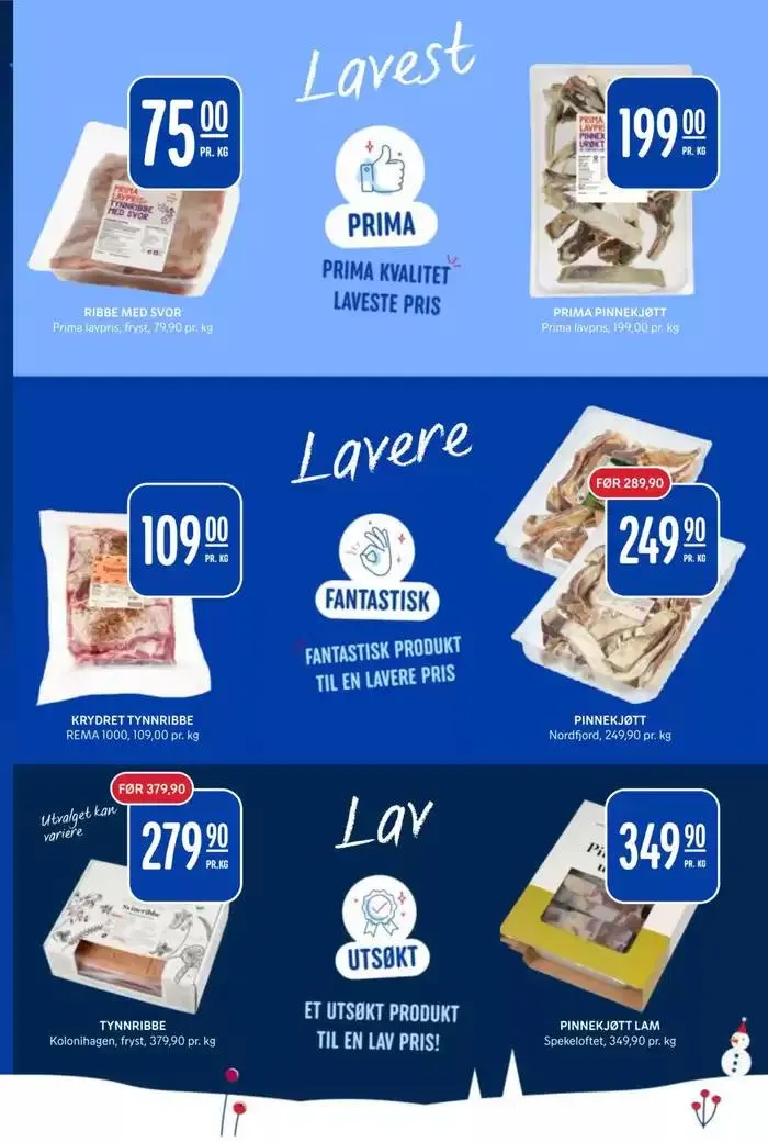 Aktuelle tilbud og kampanjer fra 1. desember til 7. desember 2024 - kundeavisside 4