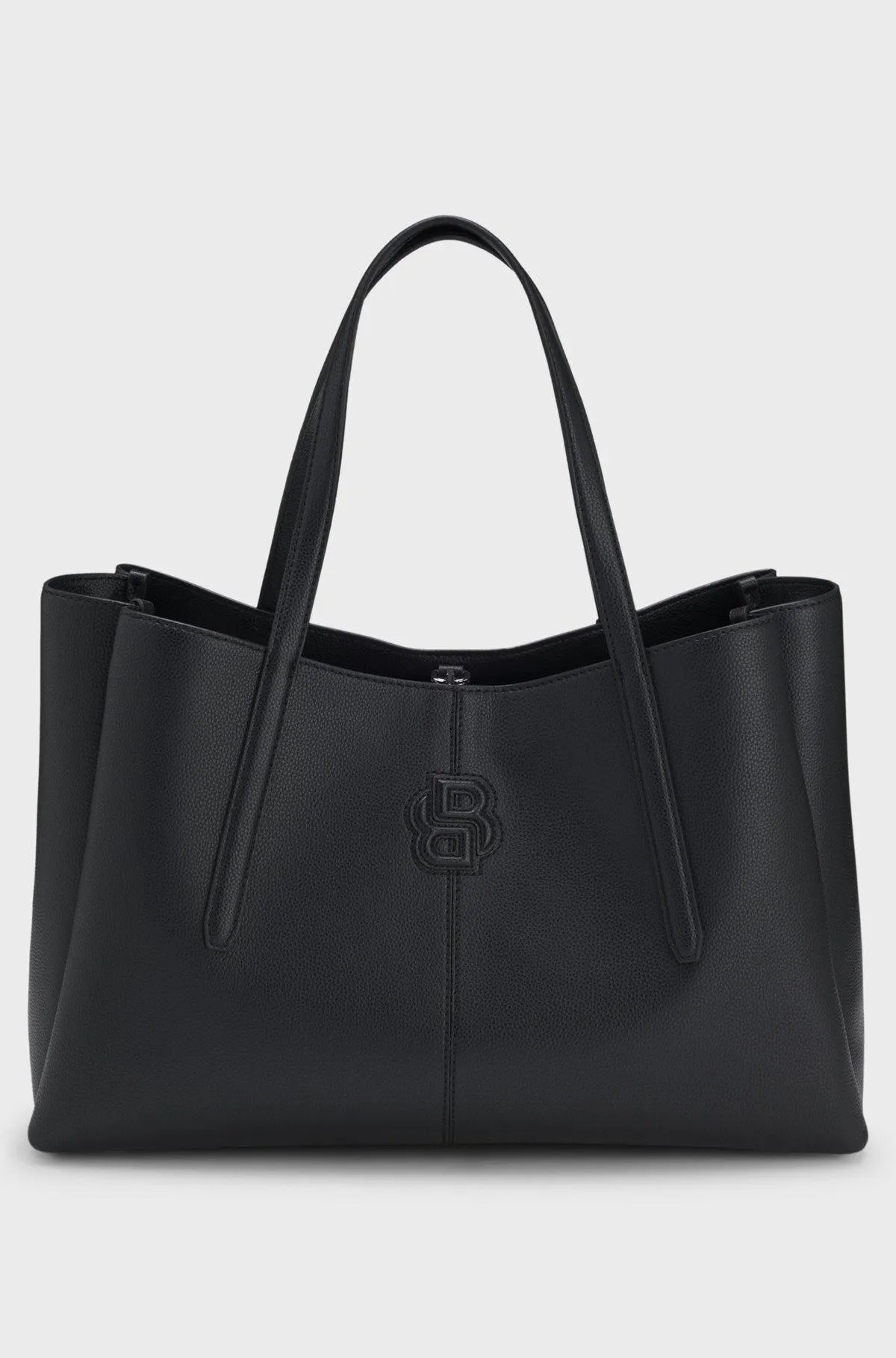Tote bag with padded Double B monogram
