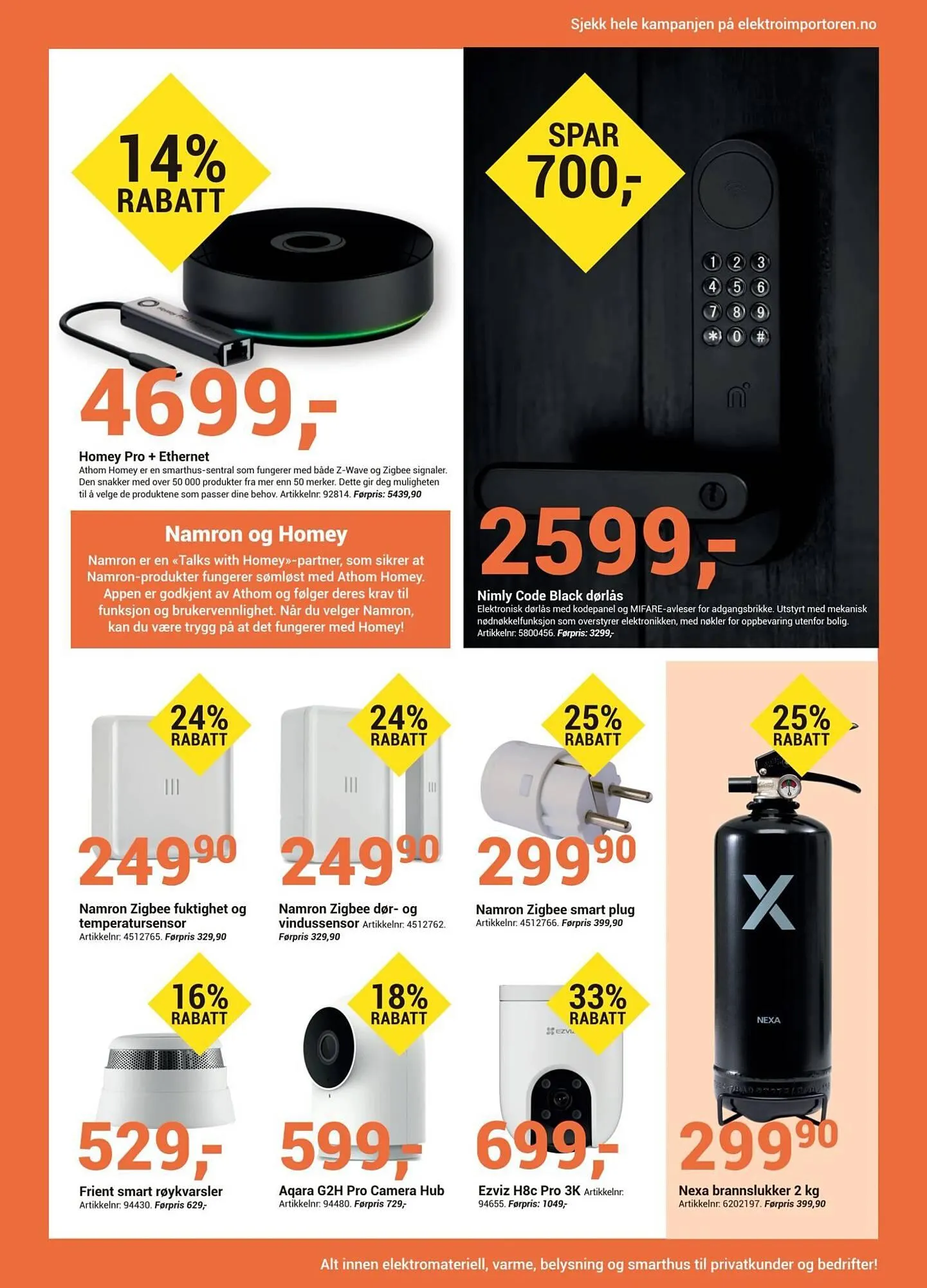 Elektroimportøren kundeavis fra 15. februar til 9. mars 2026 - kundeavisside 11