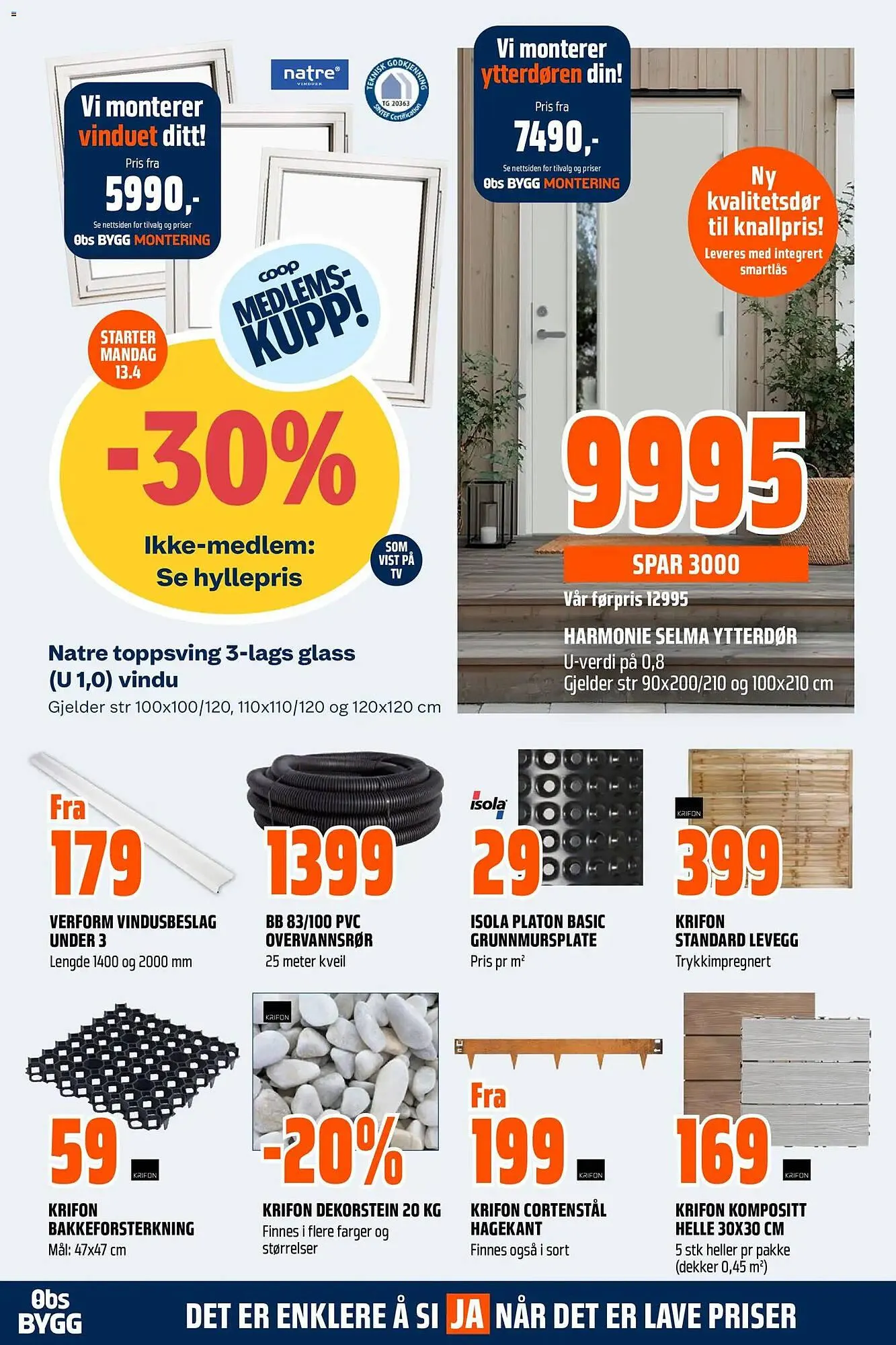 Obs Bygg kundeavis fra 12. april til 25. april 2026 - kundeavisside 25