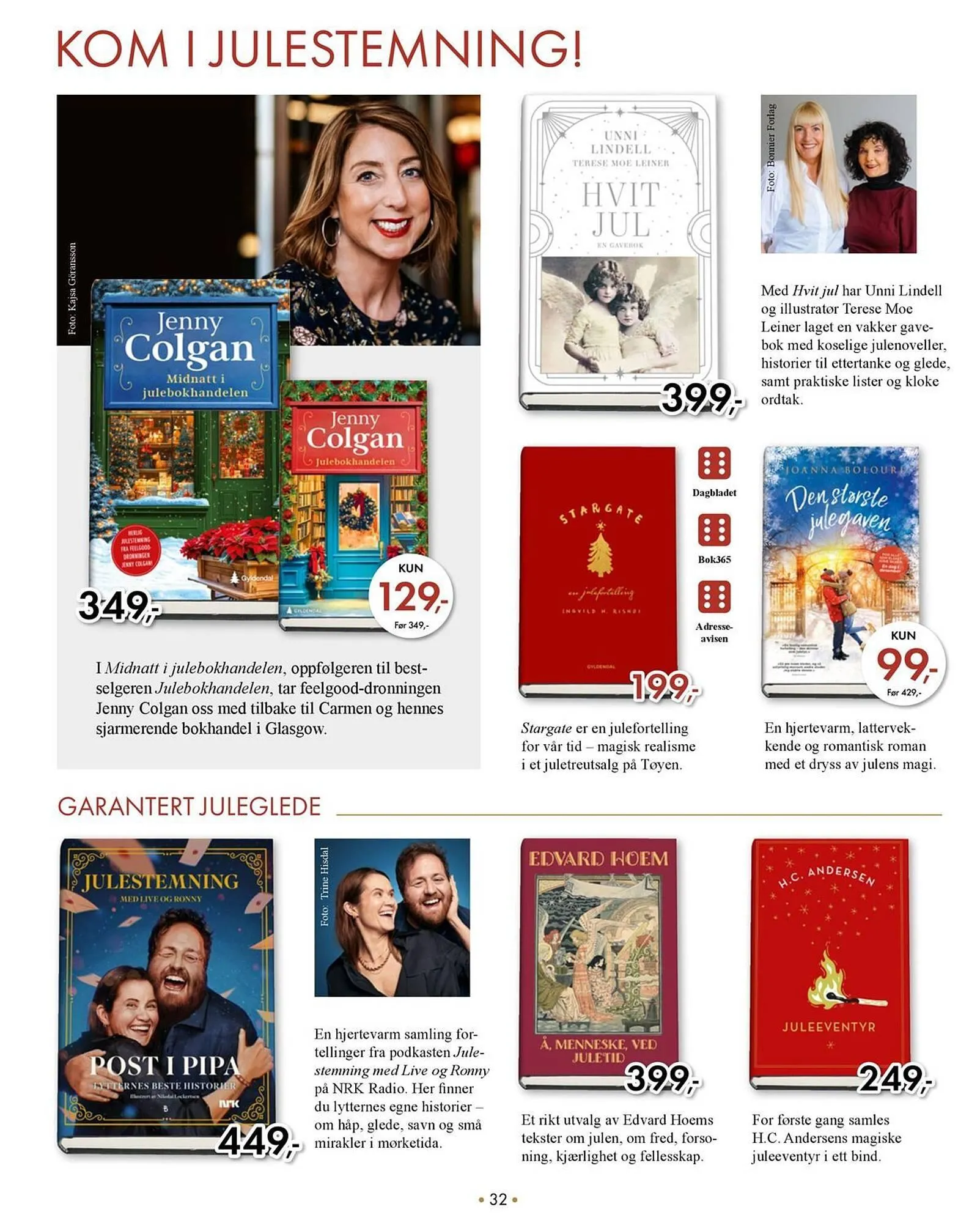 Norli kundeavis fra 2. desember til 31. desember 2025 - kundeavisside 32