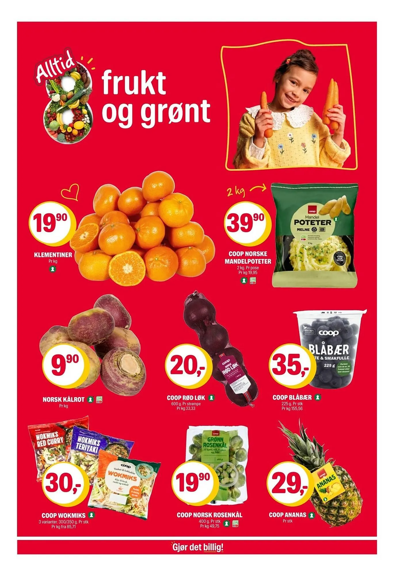 Coop Extra kundeavis fra 1. desember til 7. desember 2025 - kundeavisside 9