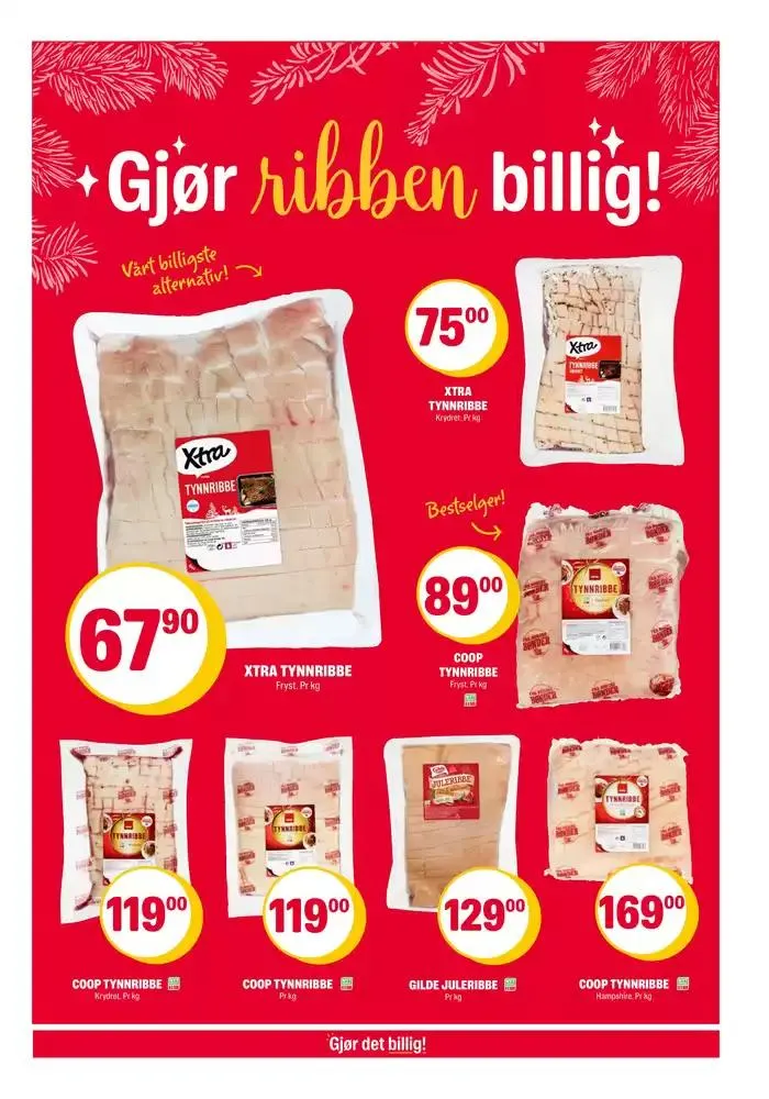 Spar nå med våre tilbud fra 2. desember til 8. desember 2024 - kundeavisside 3