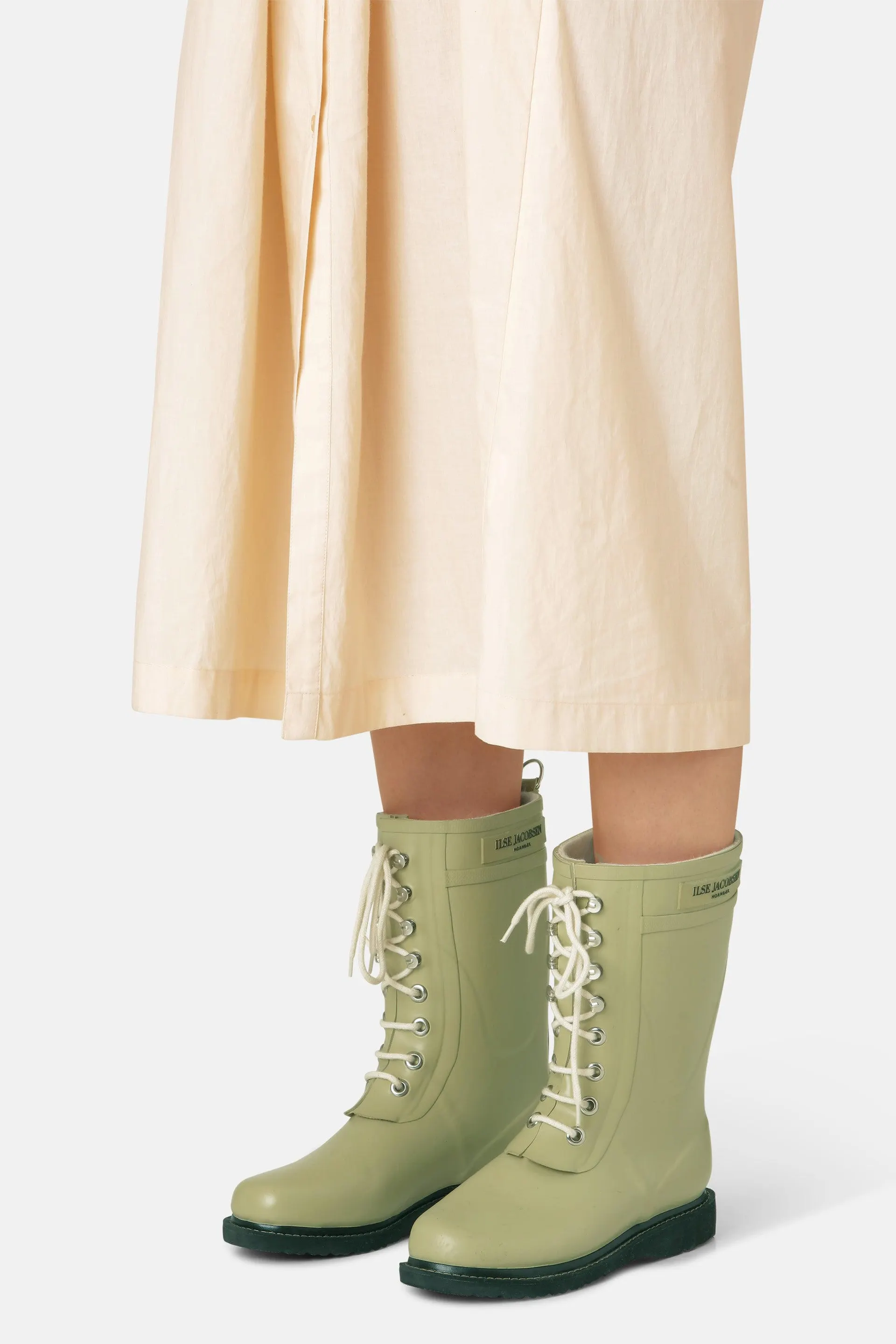 3/4 Rubber Boots - Olive Grass