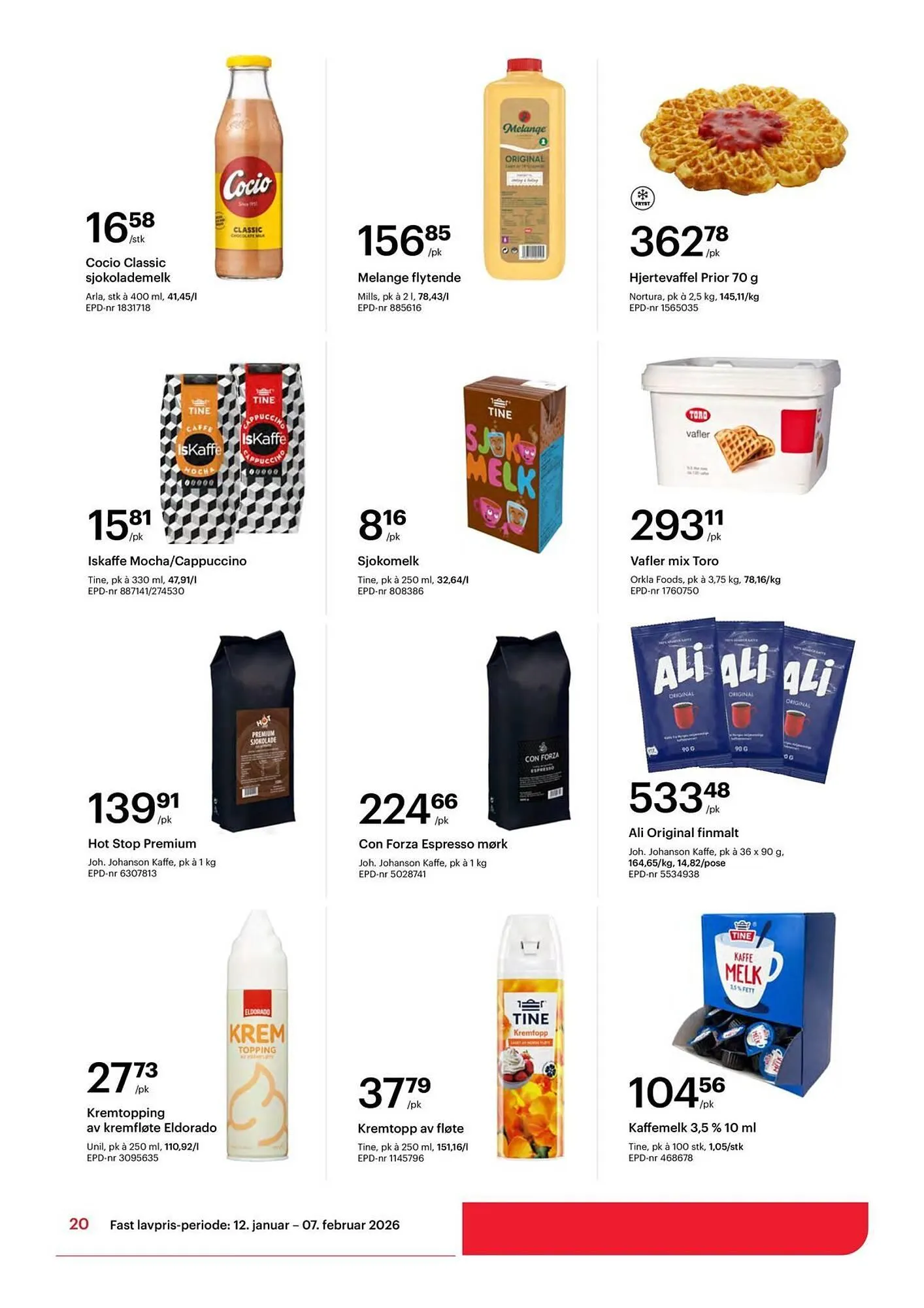 Storcash kundeavis fra 12. januar til 7. februar 2026 - kundeavisside 20