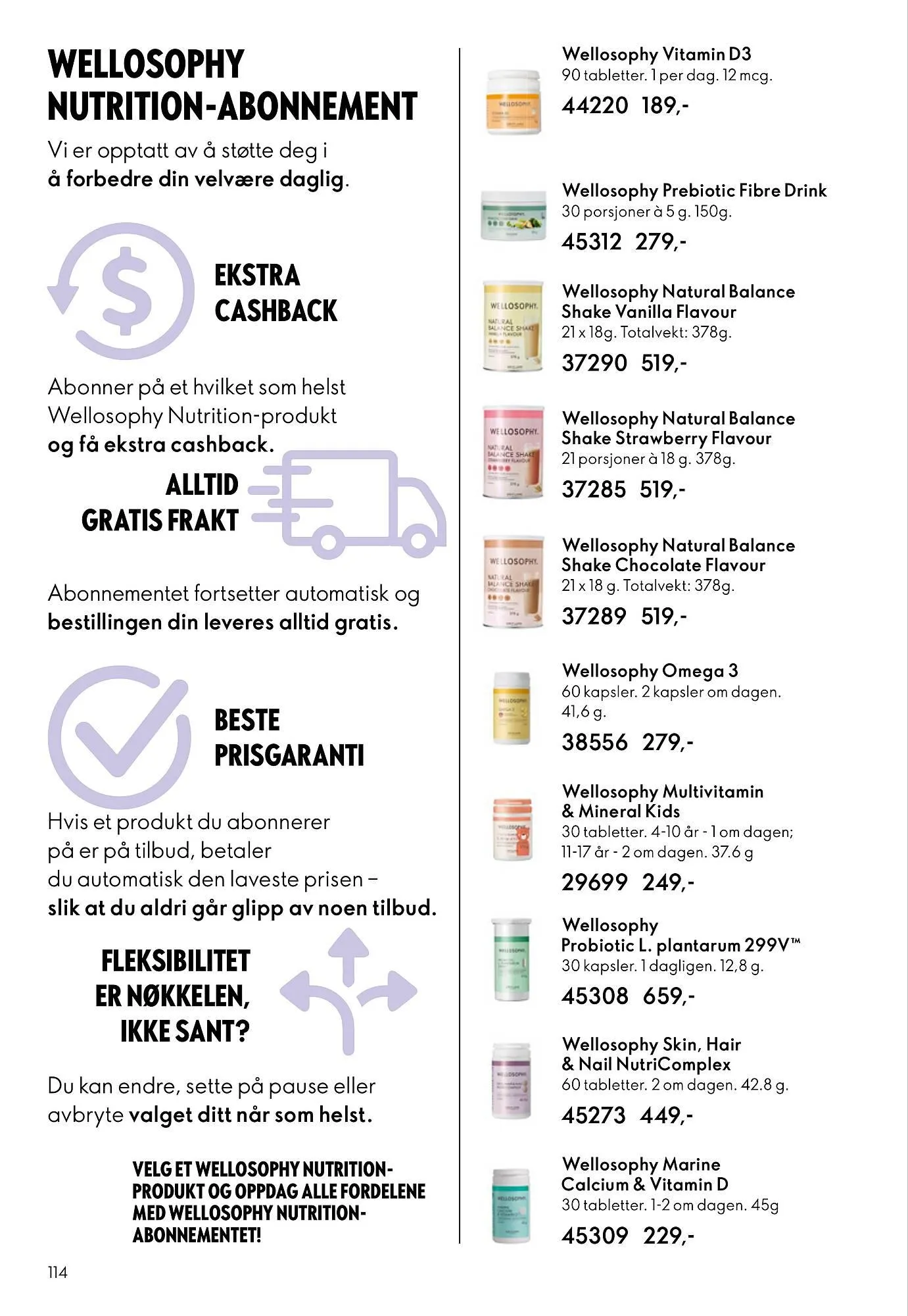 Oriflame katalog fra 1. april til 30. april 2026 - kundeavisside 114