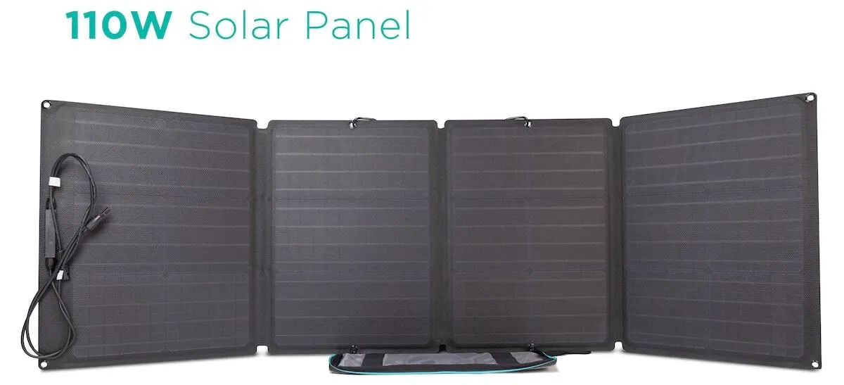 EcoFlow solcellepanel 110 W, IP67