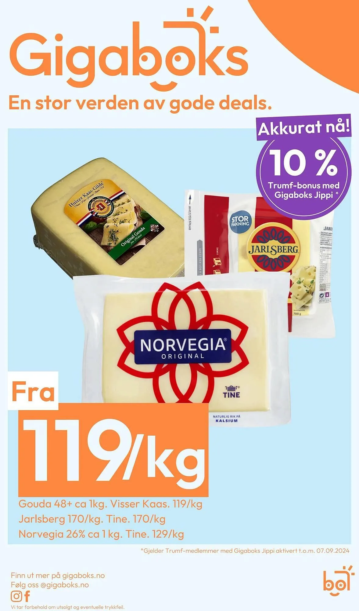 Gigaboks Kundeavis fra 24. august til 7. september 2024 - kundeavisside 7