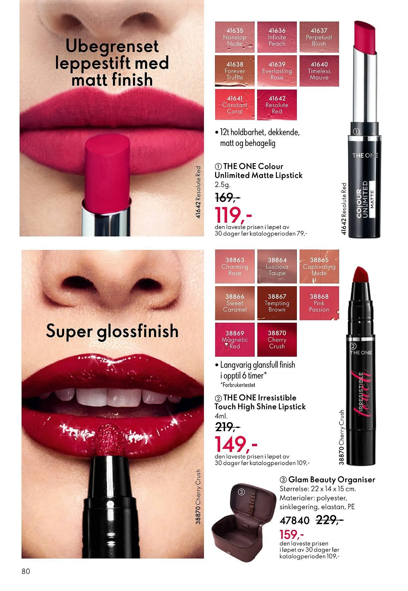 Oriflame katalog fra 10. desember til 30. desember 2025 - kundeavisside 80