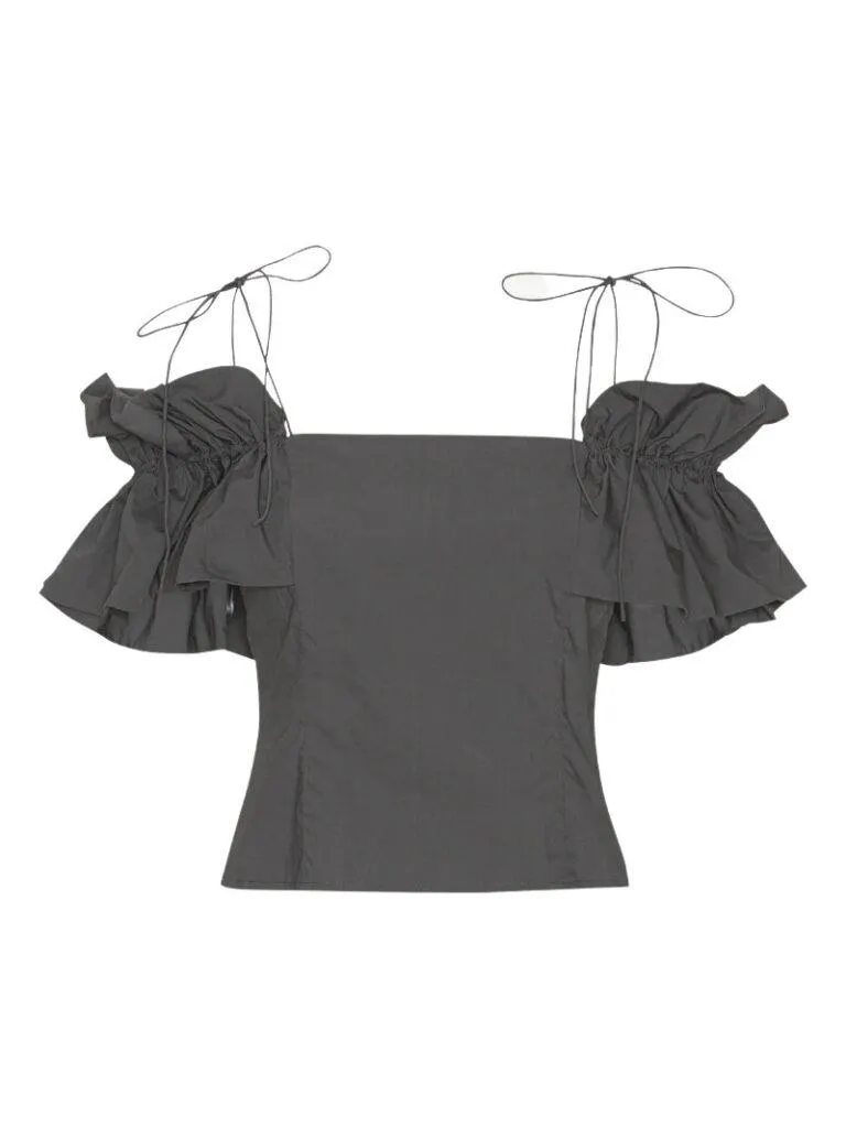 Dilvia Blouse – Grå