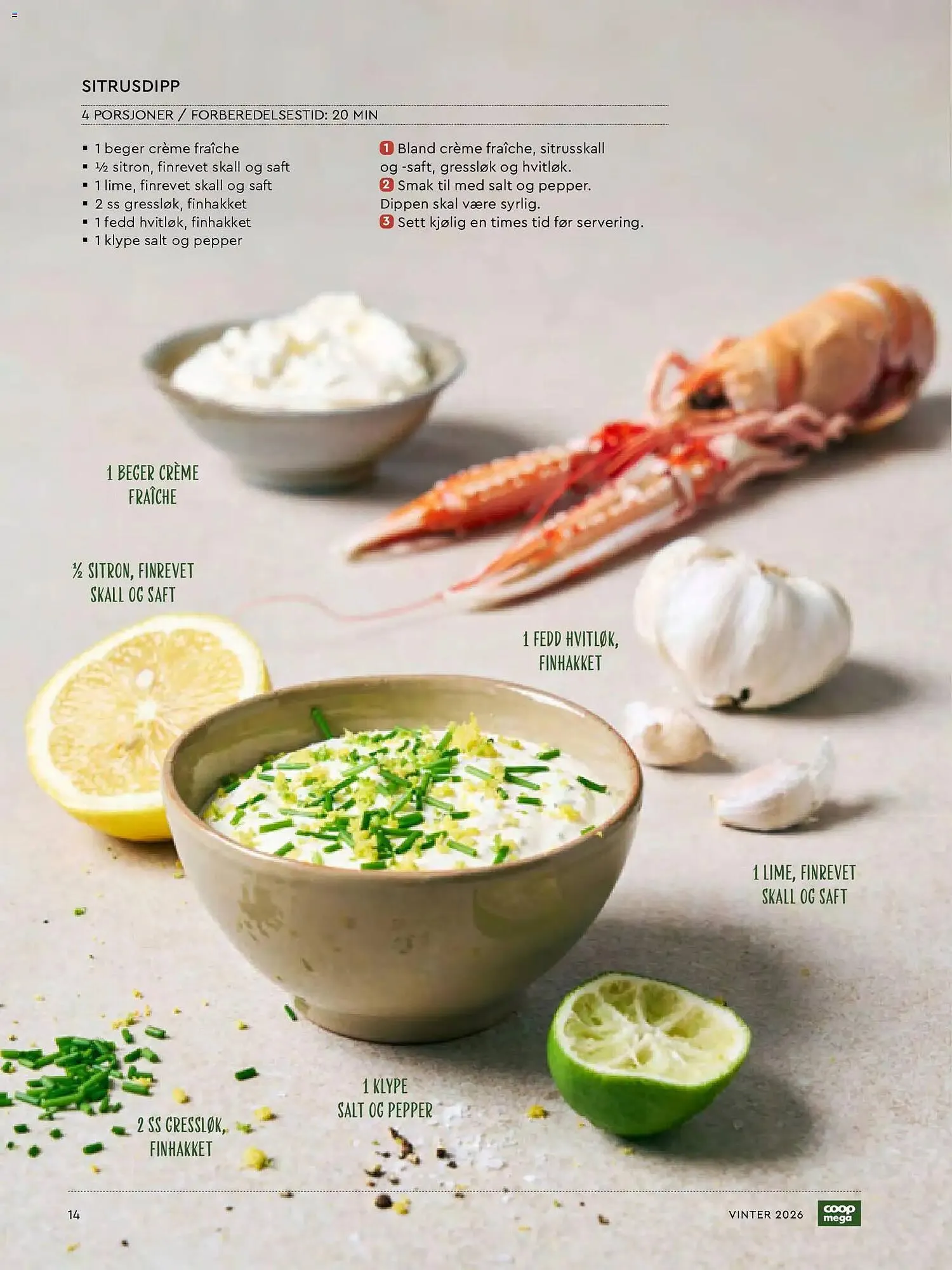 Coop Mega kundeavis fra 7. januar til 6. mars 2026 - kundeavisside 14