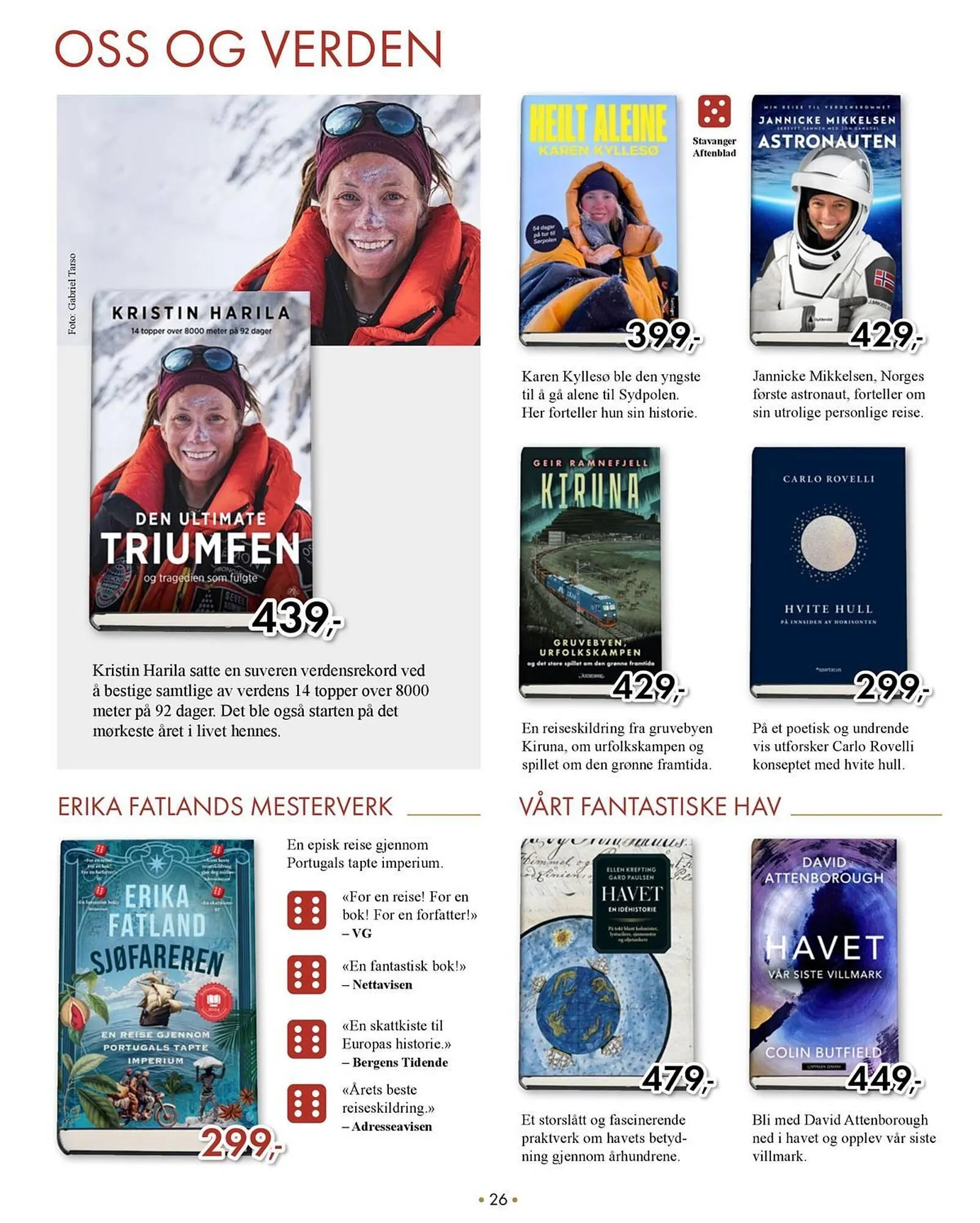 Norli kundeavis fra 2. desember til 31. desember 2025 - kundeavisside 26