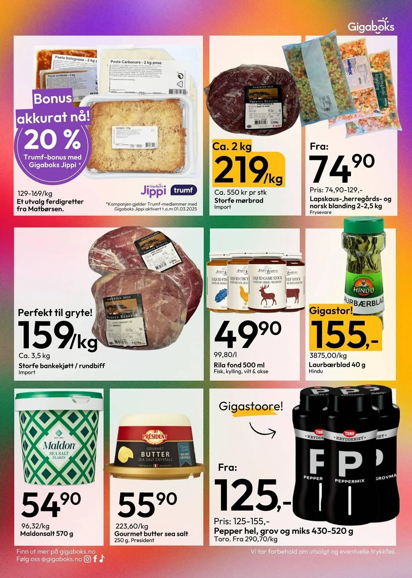 Gigaboks Kundeavis fra 23. februar til 1. mars 2025 - kundeavisside 6