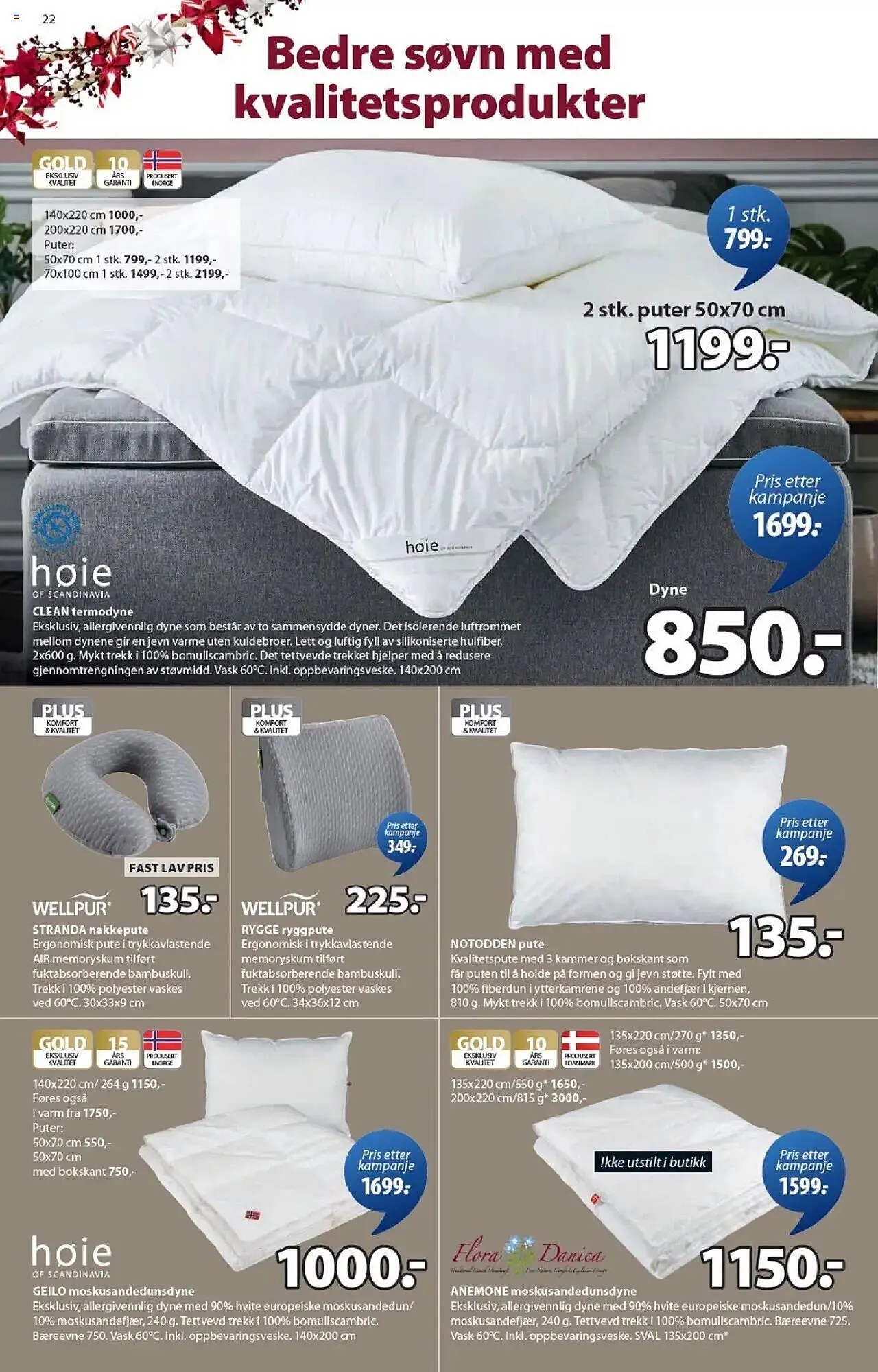 JYSK kundeavis fra 20. oktober til 1. november 2025 - kundeavisside 22