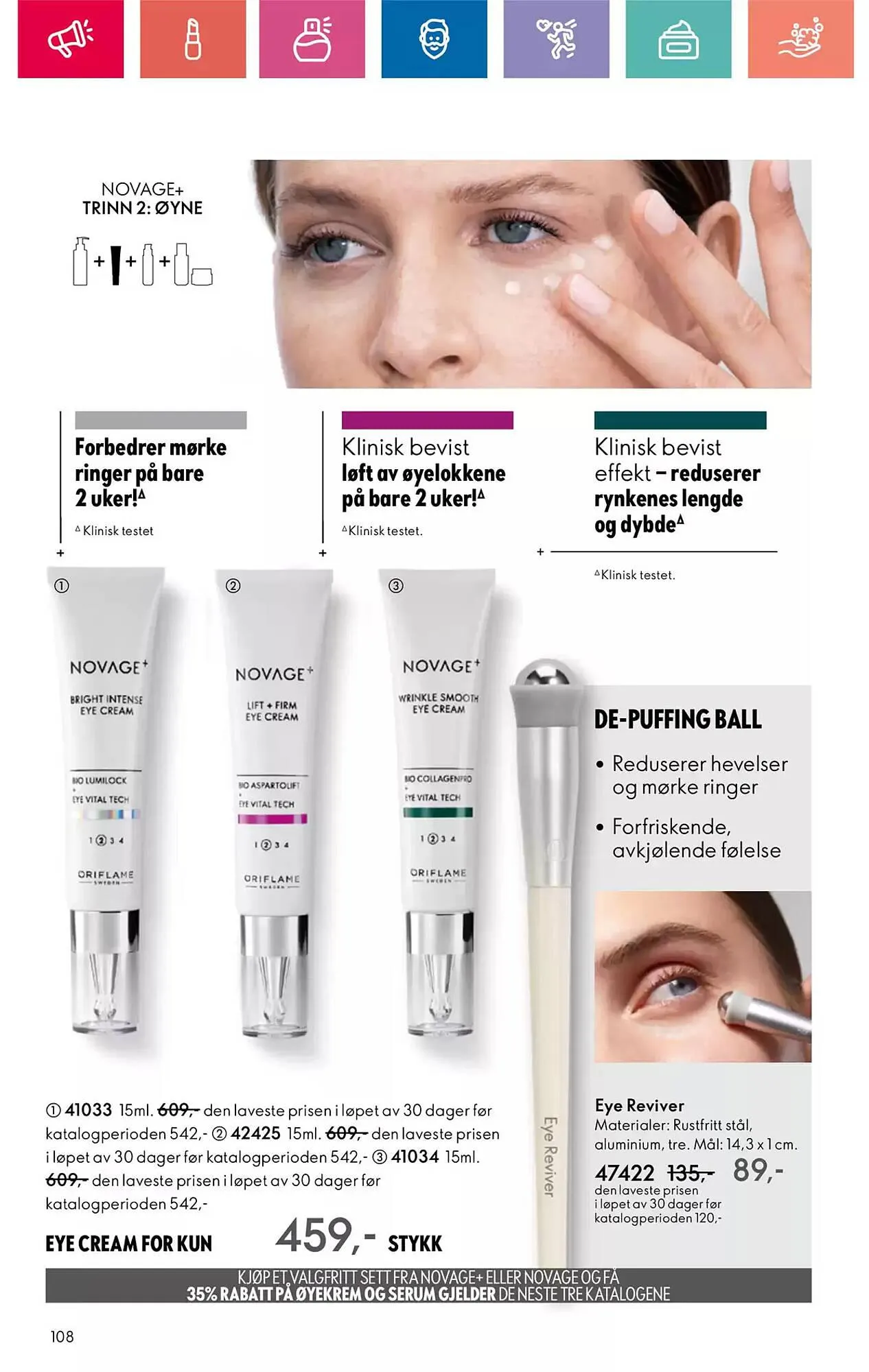 Oriflame Kundeavis fra 14. november til 4. desember 2024 - kundeavisside 108