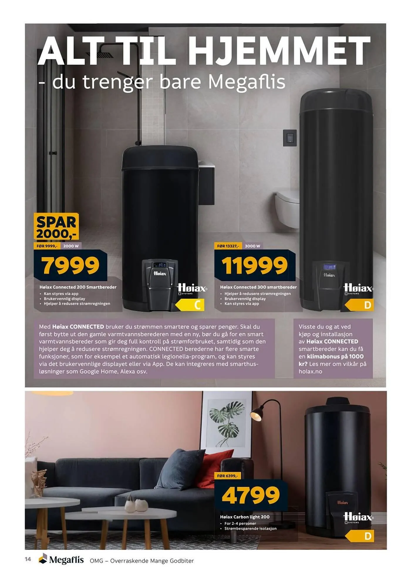 Megaflis Kundeavis fra 27. februar til 16. mars 2025 - kundeavisside 14