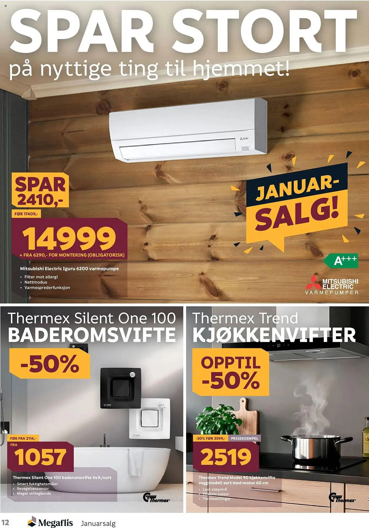 Megaflis kundeavis fra 12. januar til 18. januar 2026 - kundeavisside 12