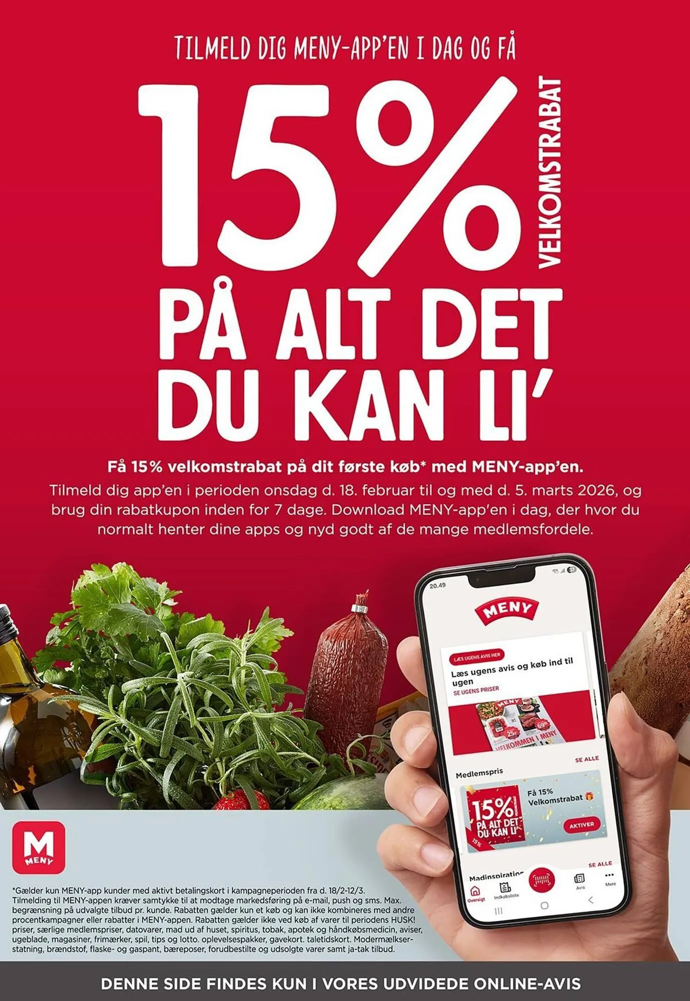 Meny kundeavis fra 20. februar til 26. februar 2026 - kundeavisside 38