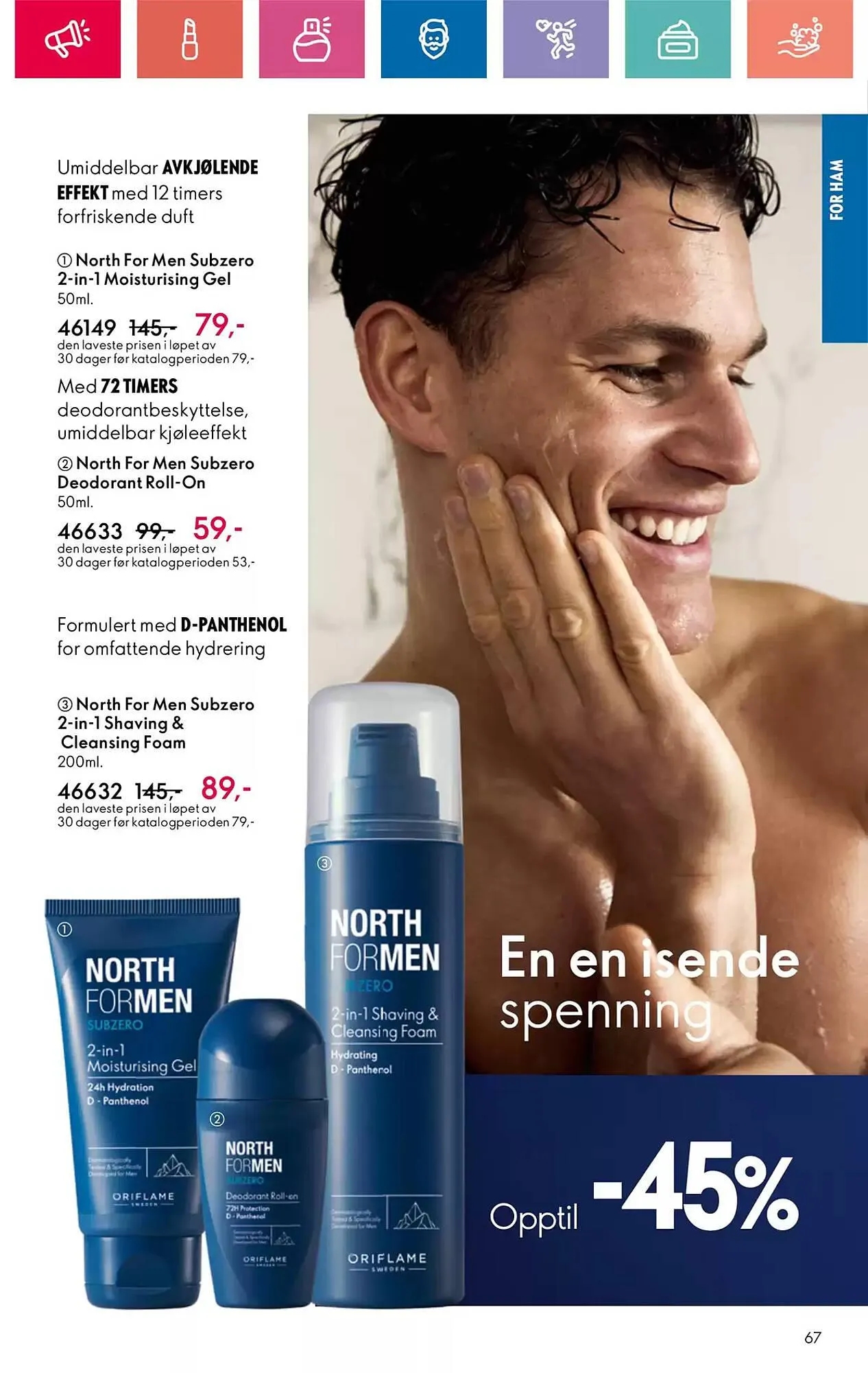 Oriflame Kundeavis fra 14. november til 4. desember 2024 - kundeavisside 67