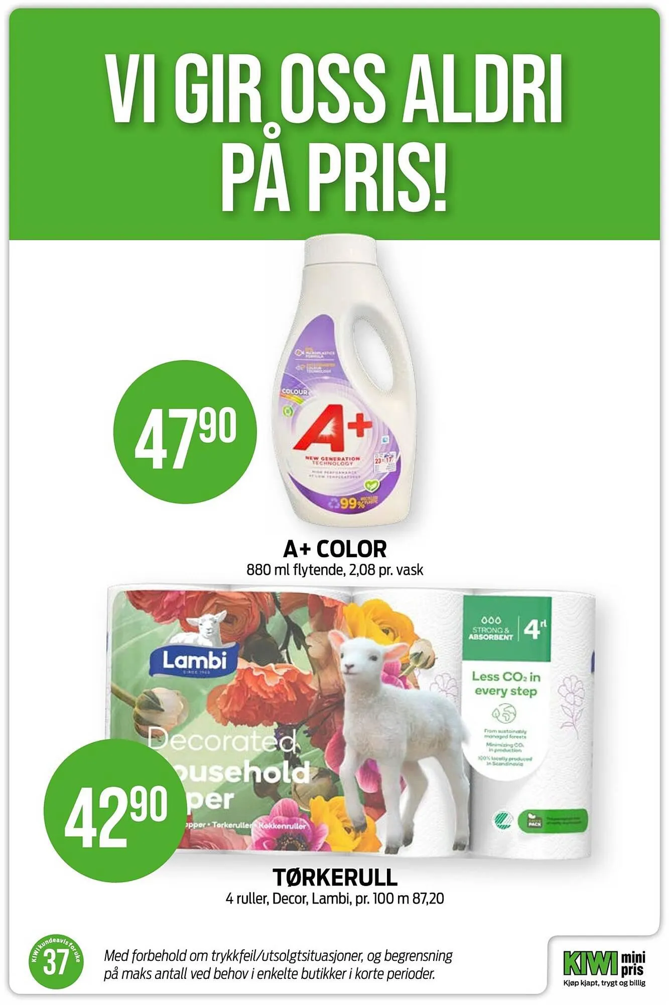 Kiwi Kundeavis fra 11. september til 16. september 2023 - kundeavisside 19