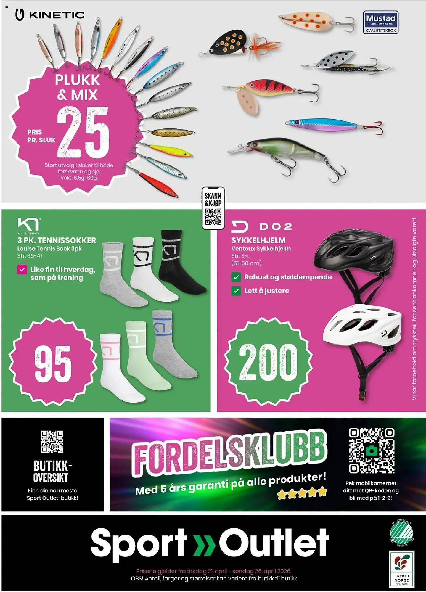 Sport Outlet kundeavis fra 21. april til 26. april 2026 - kundeavisside 32