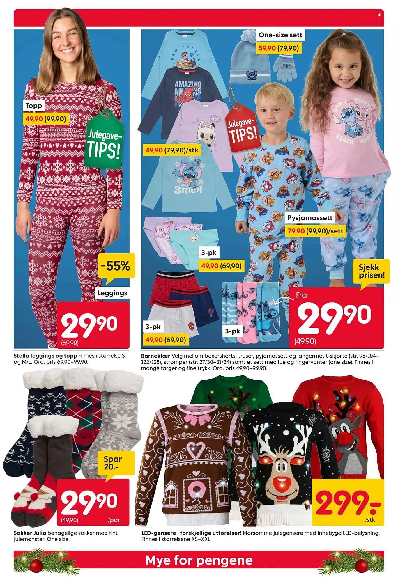 Rusta kundeavis fra 1. desember til 8. desember 2025 - kundeavisside 3