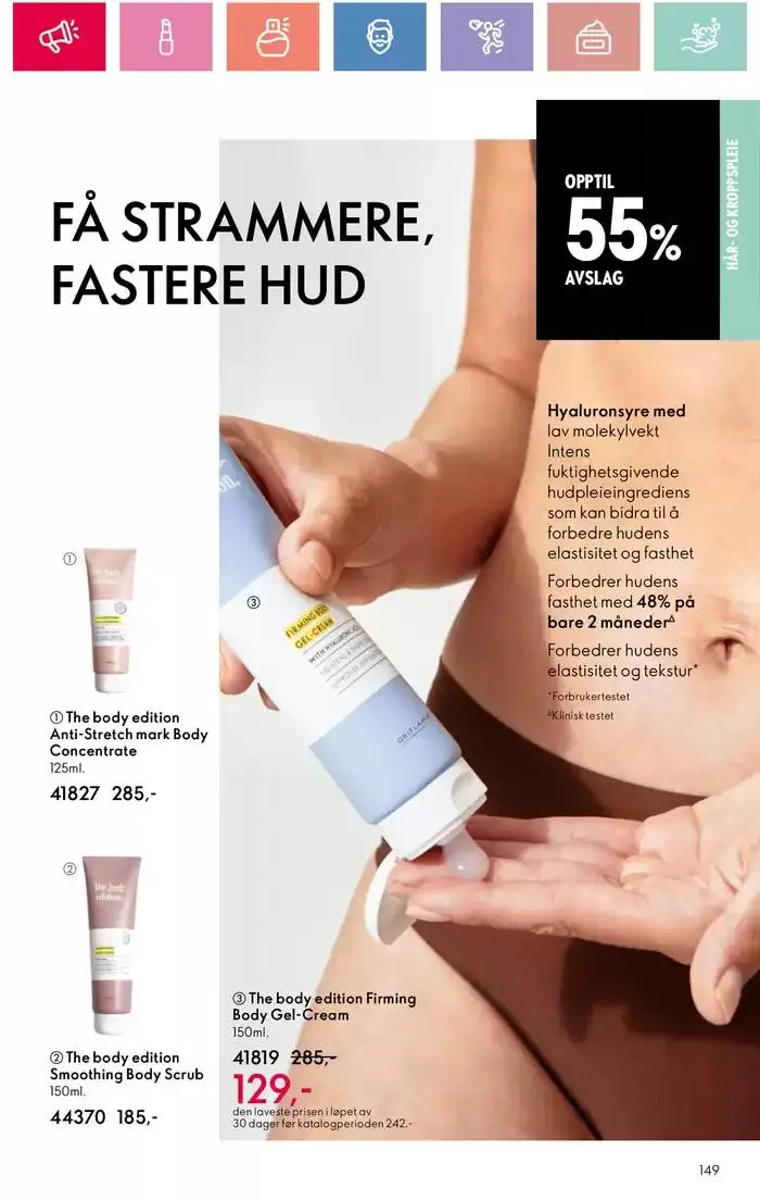 ORIFLAME Kundeavis fra 5. januar til 12. januar 2025 - kundeavisside 149