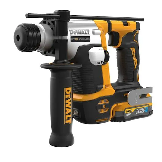 18V XR Børsteløs kompakt 16 mm SDS Plus Borhammer, 2 x Powerstack