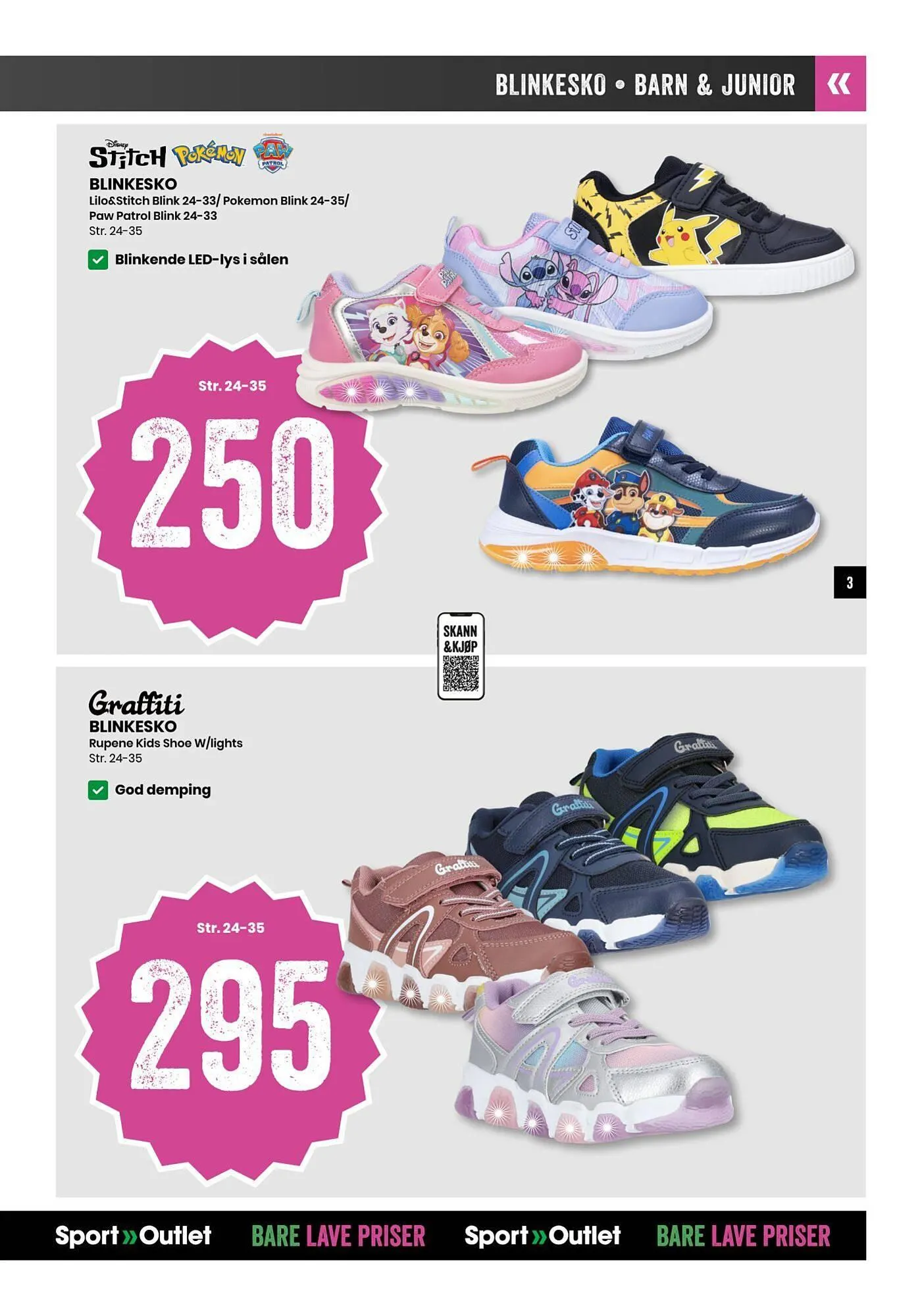 Sport Outlet kundeavis fra 14. april til 4. mai 2026 - kundeavisside 3